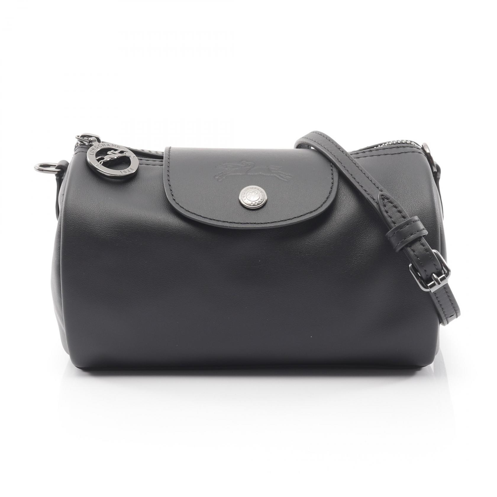 ロンシャン Longchamp Le Pliage Xtra Bolso bandolera XS ル プリアージュ エクストラ ショルダーバッグ バッグ レザー ブラック系 10255987001 【新品】