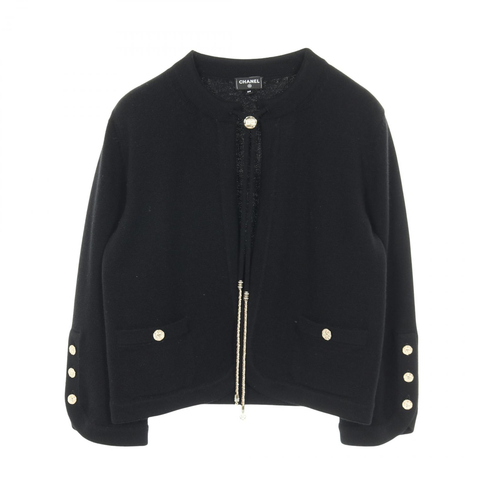 楽天市場】【シャネル】Chanel カシミヤ アイコンボタン カーディガン