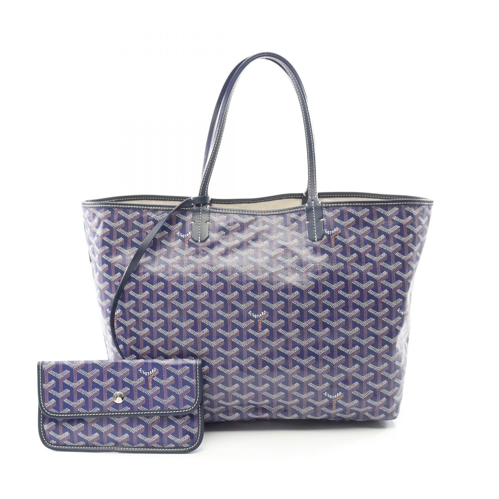 楽天市場】ゴヤール GOYARD サンルイPM トートバッグ PVC × レザー