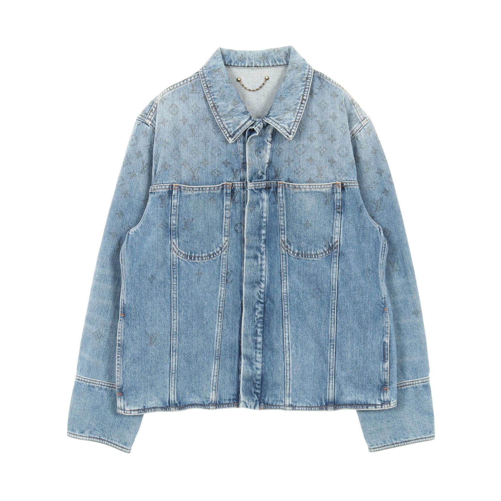 楽天市場】LOUIS VUITTON ルイヴィトン モノグラム デニムジャケット