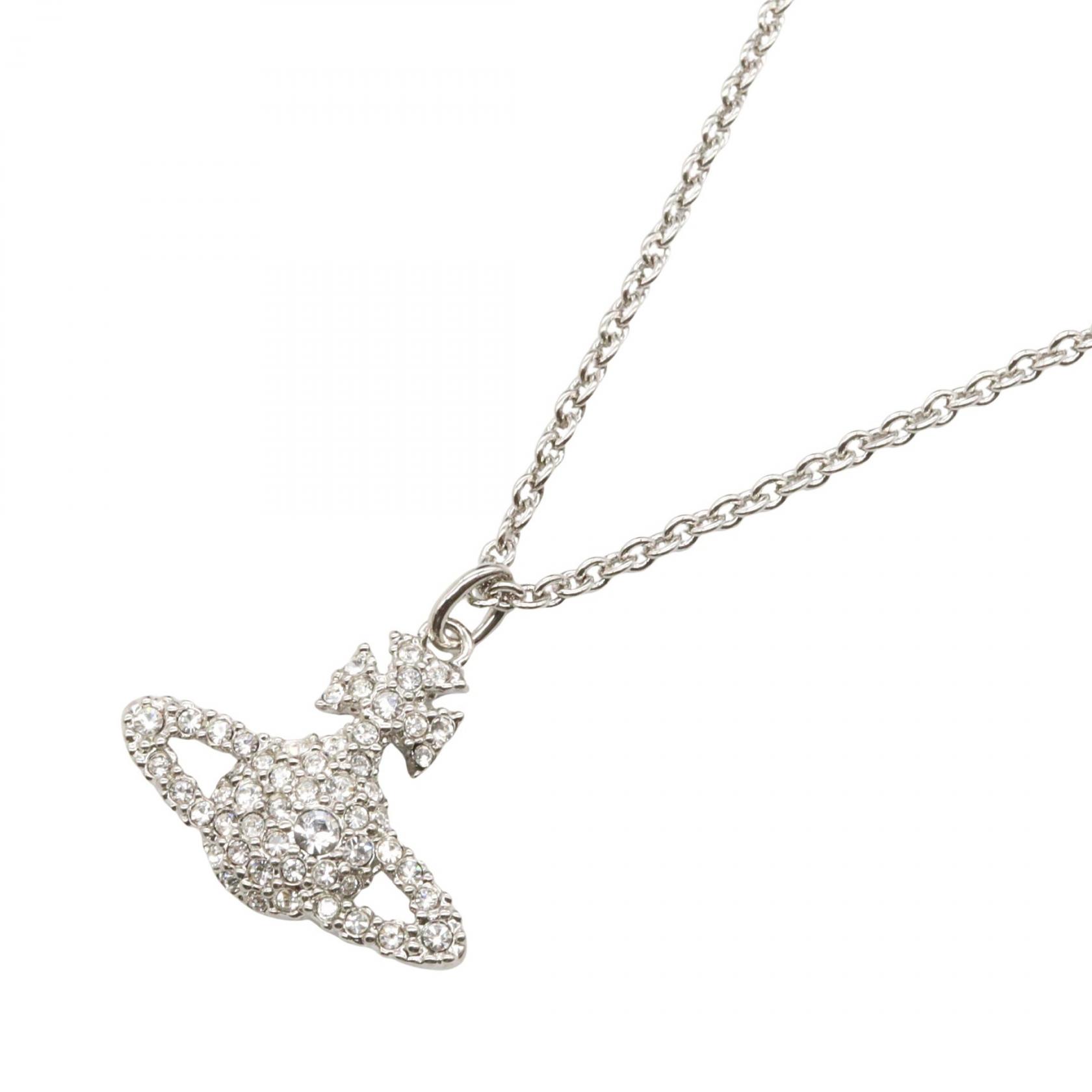 ヴィヴィアンウエストウッド Vivienne Westwood ネックレス ネックレス ジュエリー 真鍮 シルバー系 63020092/02P116 【新品】