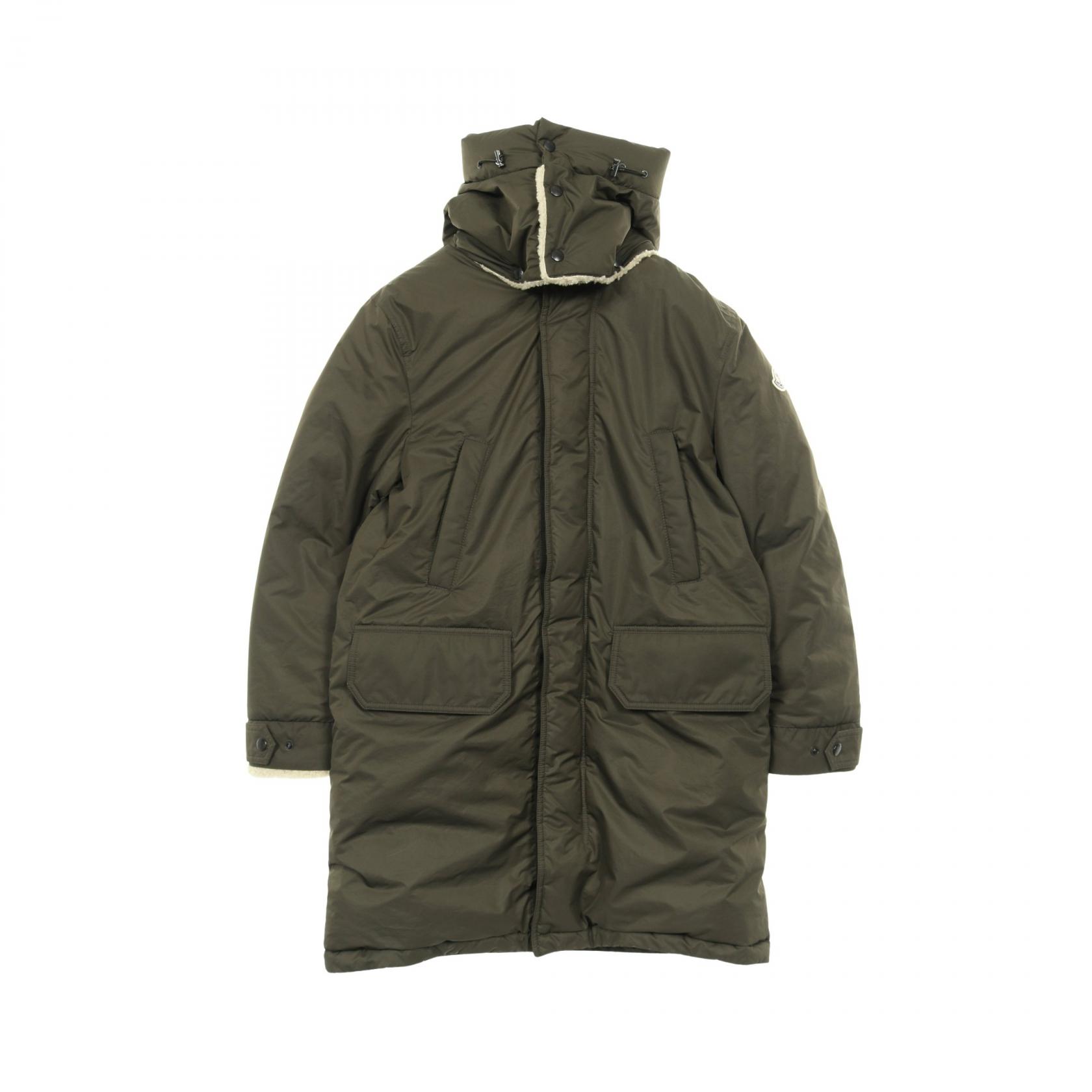 モンクレール MONCLER GRAFTON ダウンジャケット 衣料品 アウター ポリエステル カーキ系 【中古】｜RECLO（リクロ）店