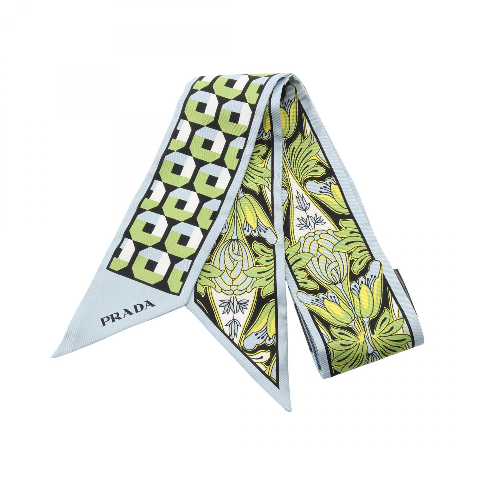 楽天市場】プラダ FANTASY・ファンタジー シルク スカーフ 女性と花
