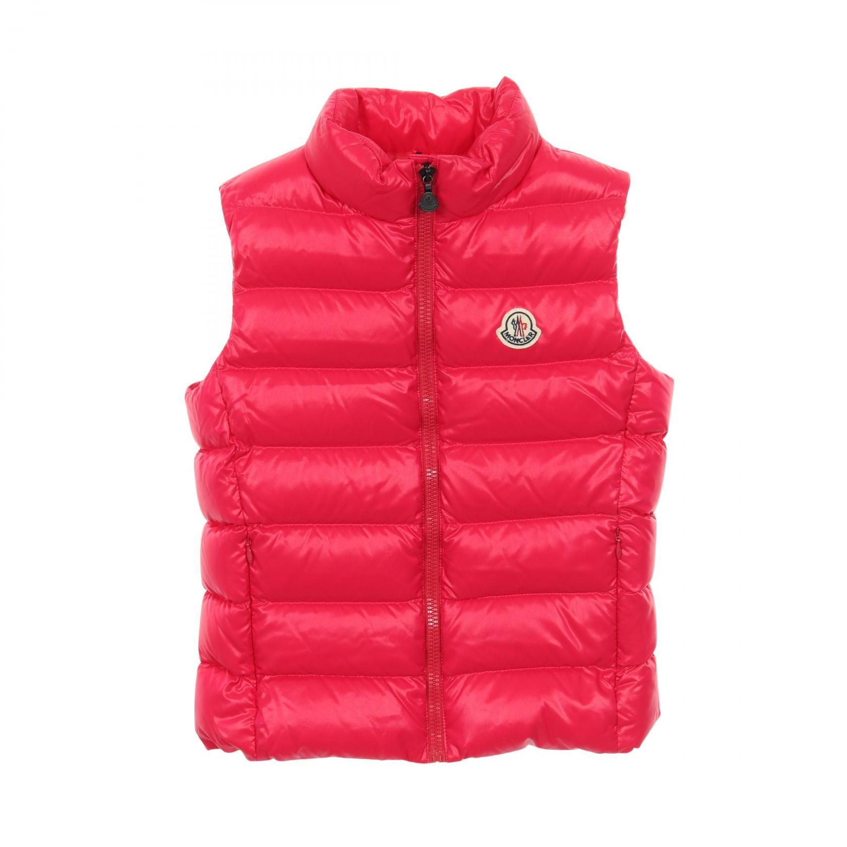 国内正規　モンクレール ジレ　TIB GILET ダウンベスト レッド　0 Red Tib Down Vest - Down Jackets & Vests for Children | Moncler US