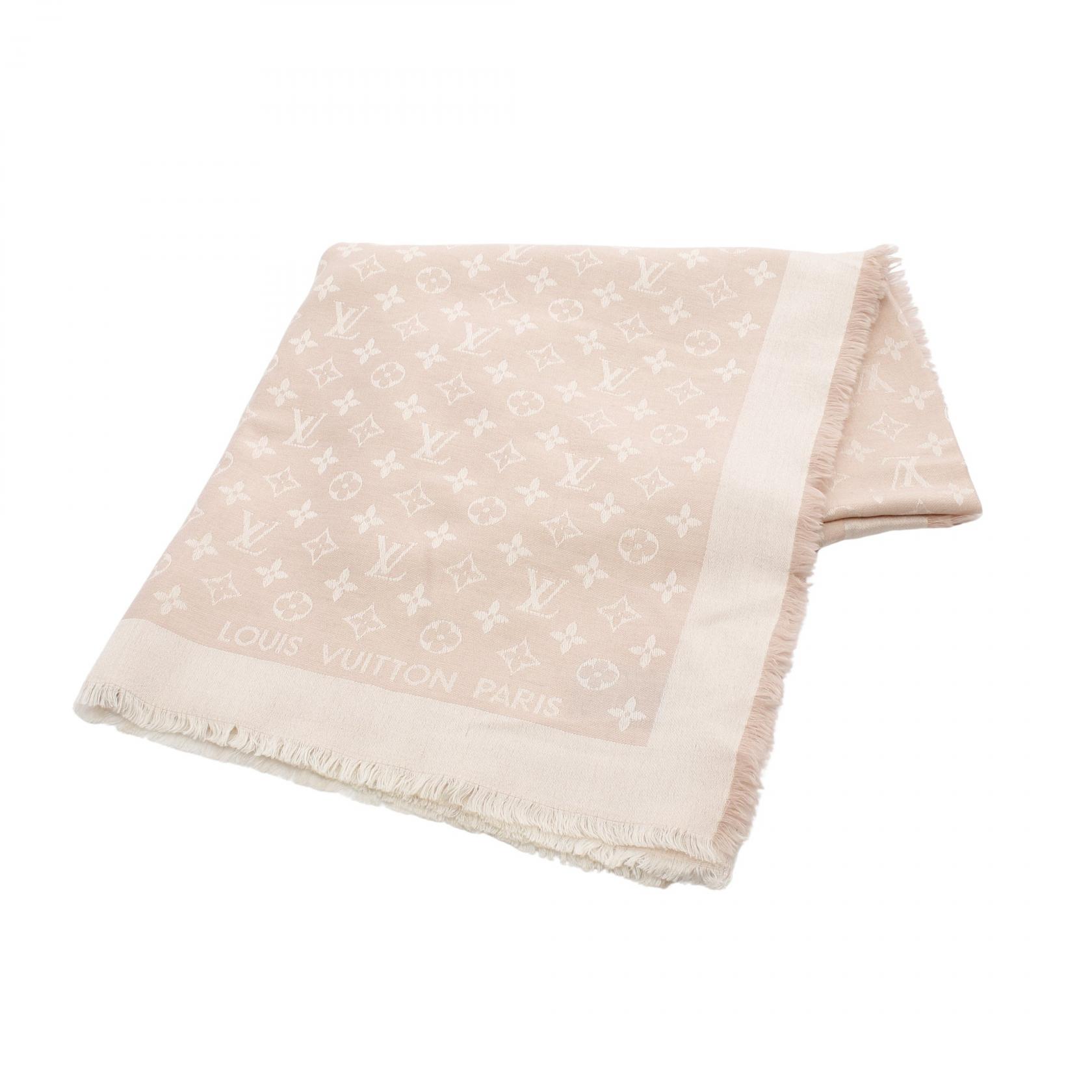 楽天市場】LOUIS VUITTON ルイ ヴィトン ショール モノグラム シャイン