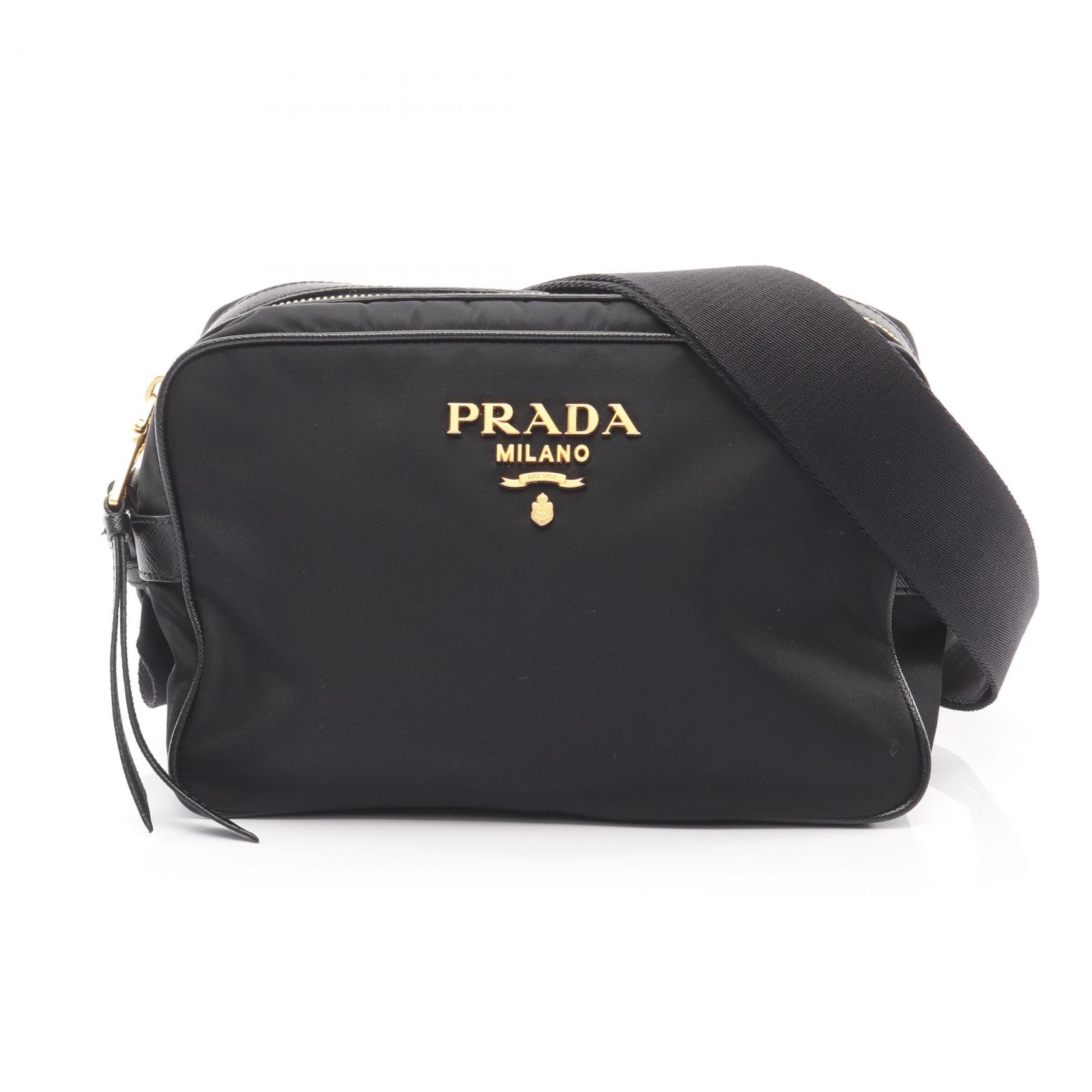 楽天市場】プラダ PRADA BR0828 ショルダーバッグ レザー CAFFE