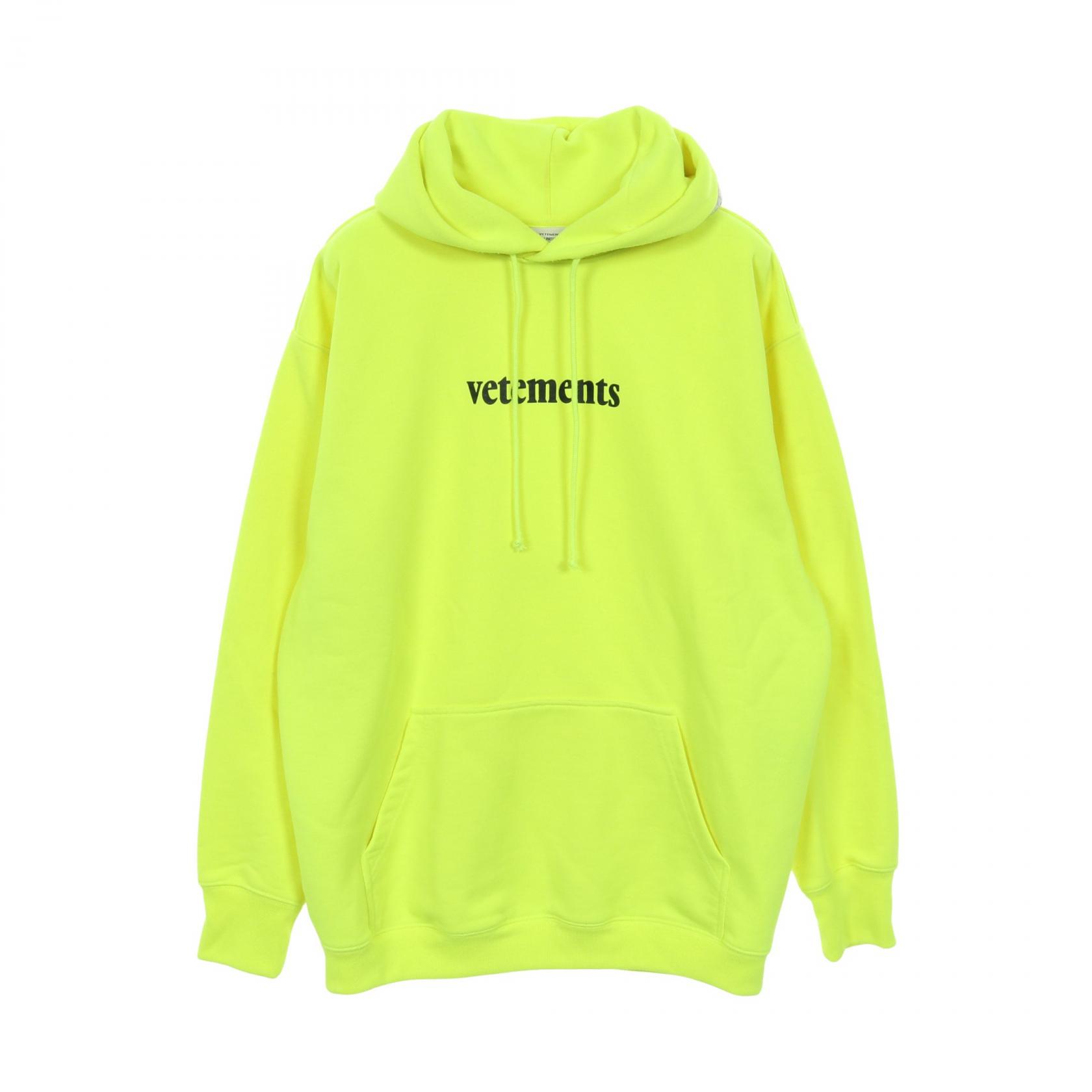 ヴェトモン VETEMENTS パーカー 衣料品 トップス ポリエステル イエロー系 【中古】|RECLO(リクロ)店