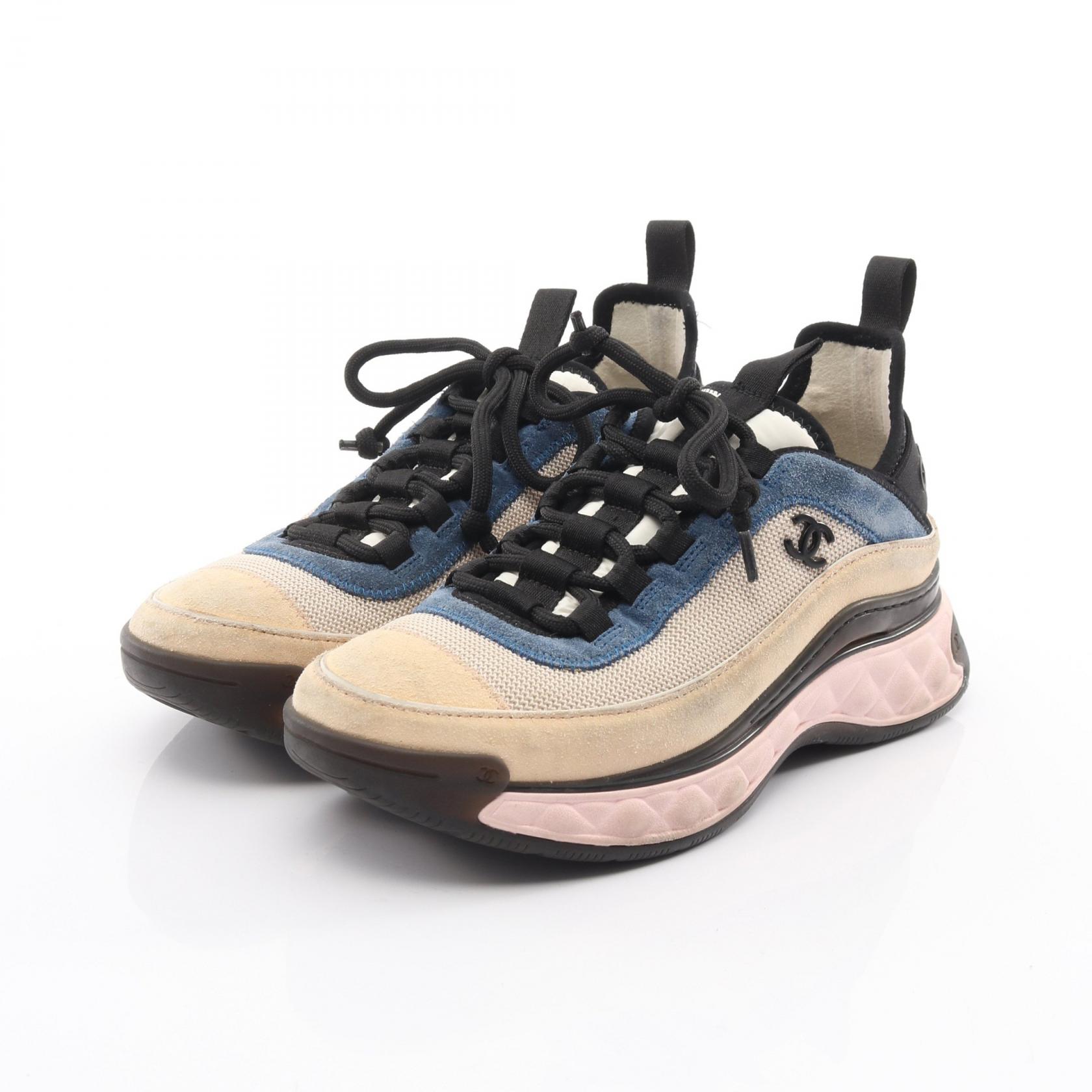 楽天市場】CHANEL シャネル ロゴ マトラッセ ココマーク スニーカー