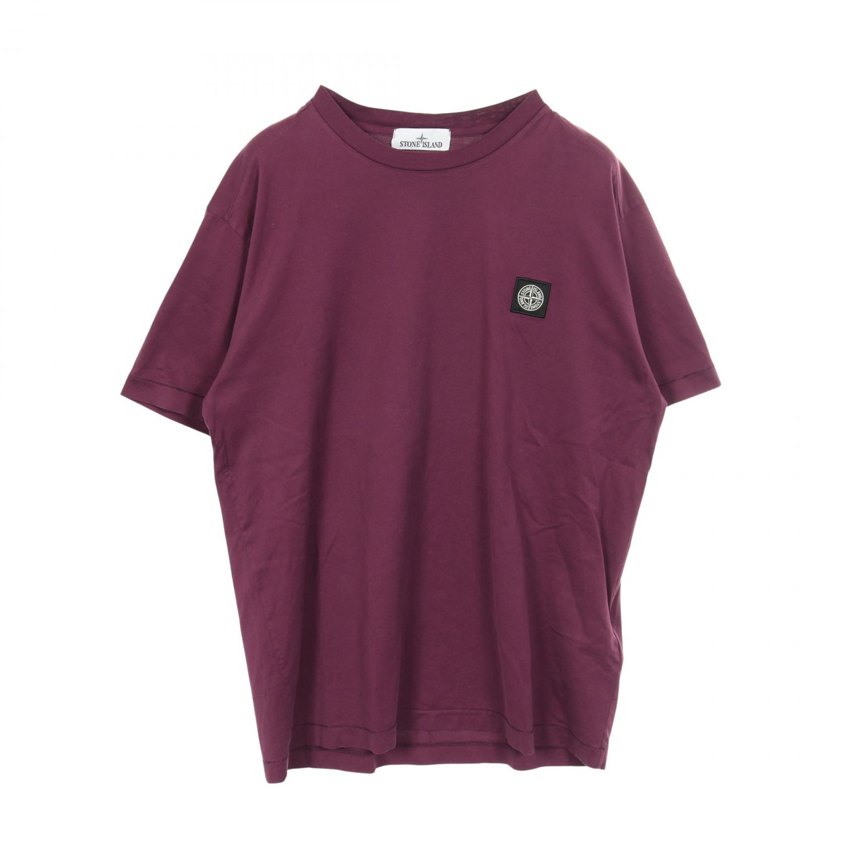 ストーンアイランド STONE ISLAND カットソー 衣料品 トップス コットン パープル系 【中古】