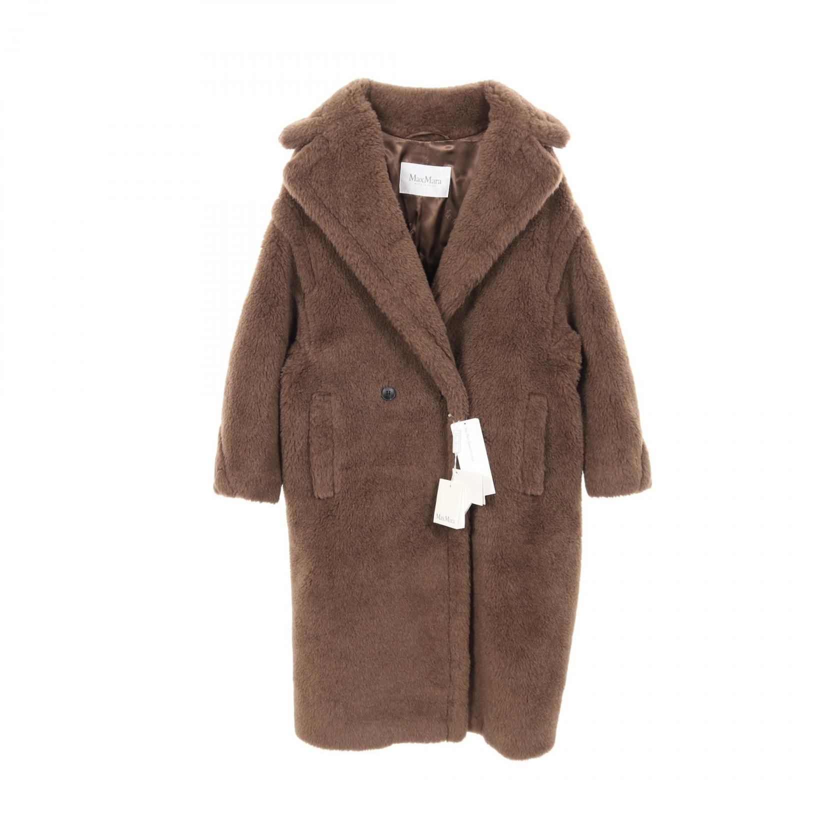 美品 Max Mara ウールコート 大きいサイズ フレア シルクアルパカモヘア 美品 Max Mara ウールコート 大きいサイズ フレア シルクアルパカ