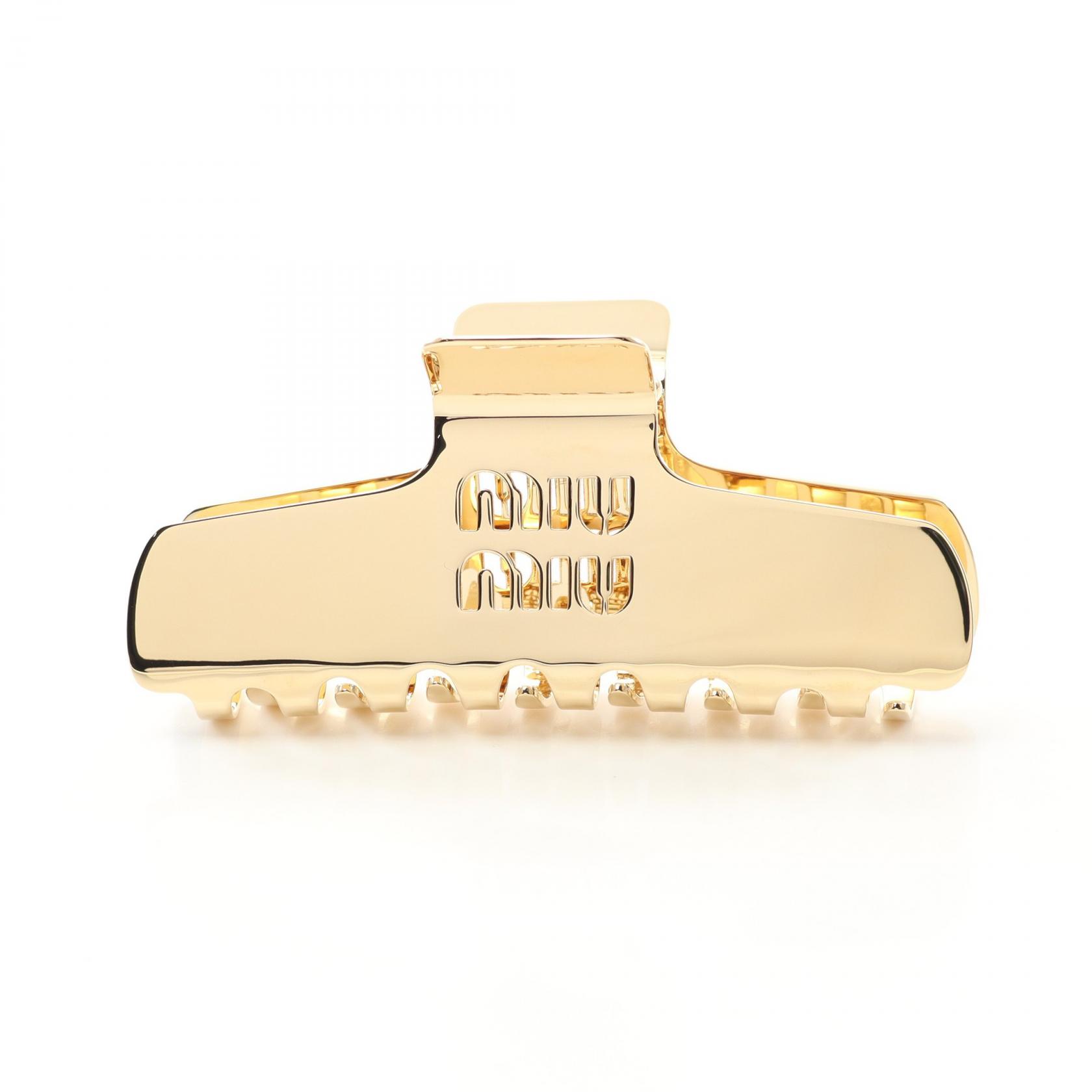 ミュウ ミュウ Miu Miu 衣料品 GP（ゴールドメッキ） ゴールド系 5IF2182DTUF0056 【新品】