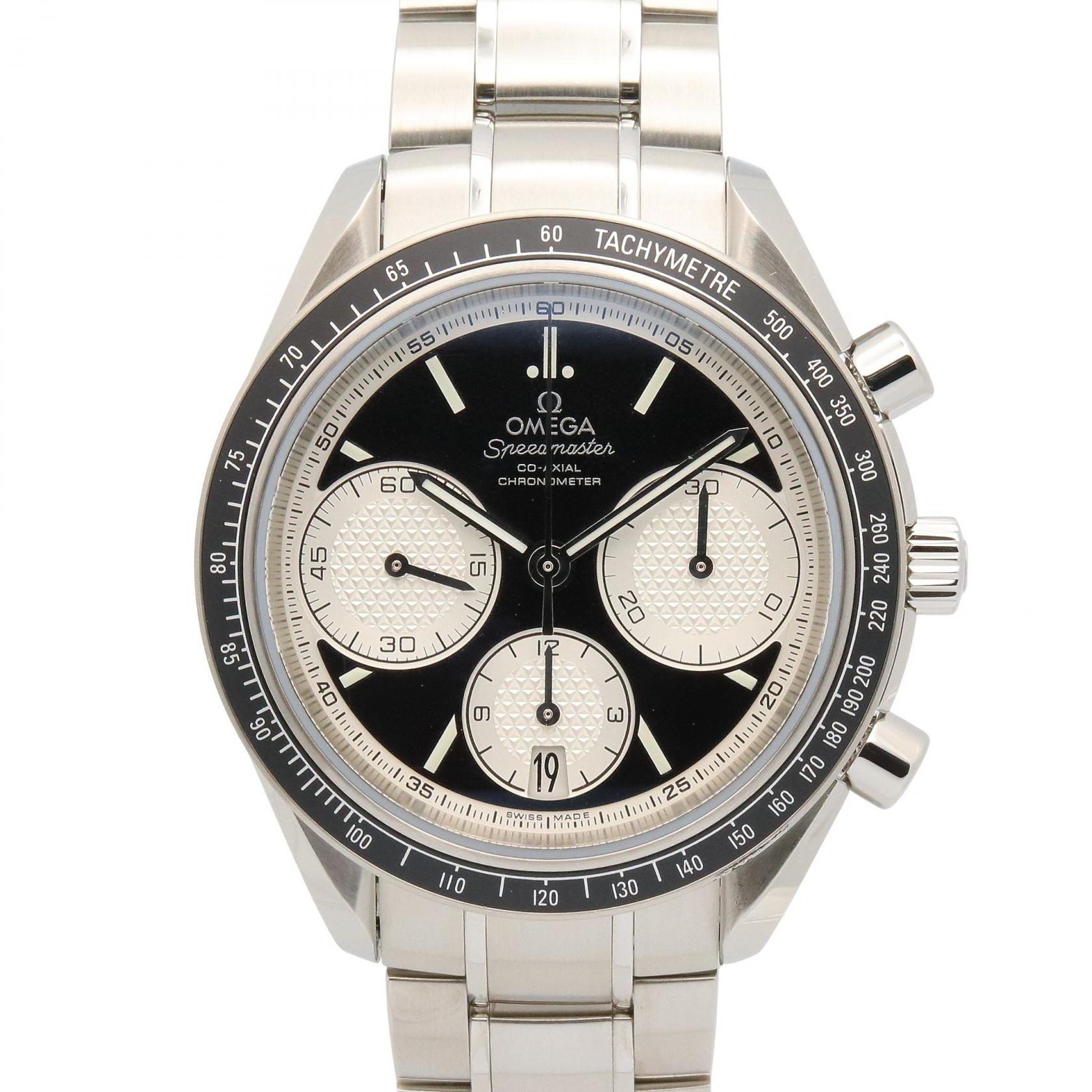 オメガ OMEGA スピードマスター レーシング 腕時計 時計 ステンレススチール ステンレススチール ブラック系 / シルバー系 326.30.40.50.01.002 【新品】