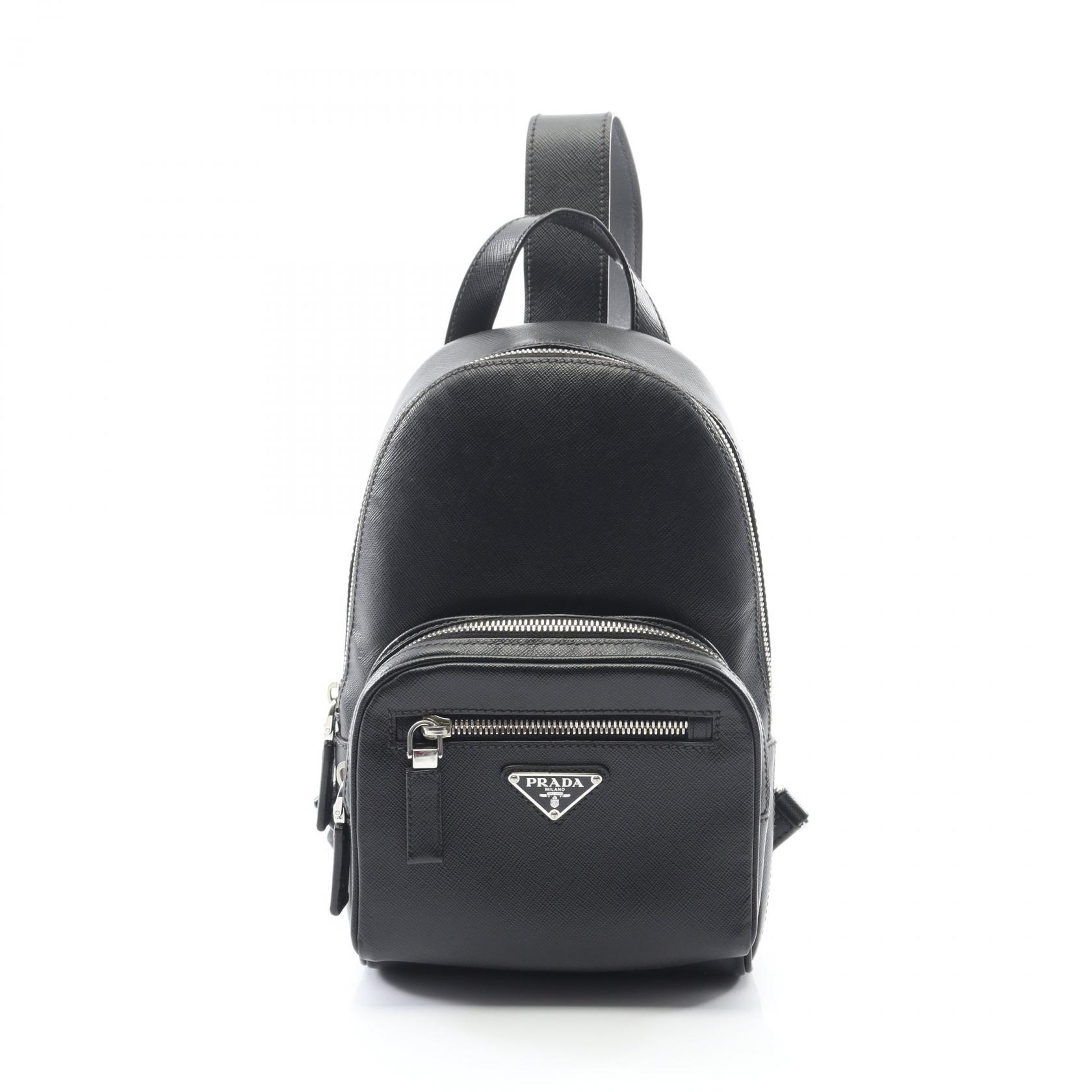 プラダ　トライアングルロゴ　ウエストバッグ　ボディバッグ　黒 楽天市場】プラダ PRADA トライアングルロゴ ウエストバッグ ボディ