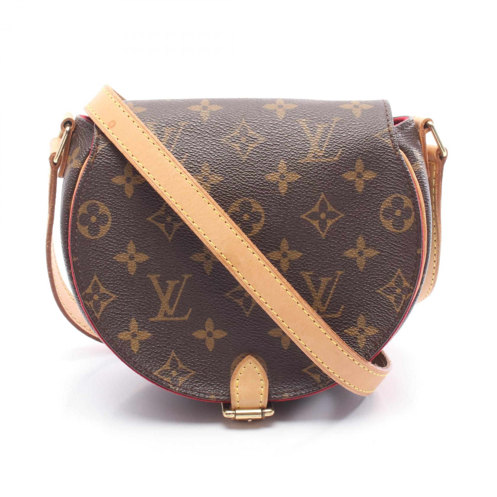 ルイ・ヴィトン LOUIS VUITTON タンブラン ショルダーバッグ バッグ PVCコーティングキャンバス レザー モノグラム ブラウン系 M51179 【中古】