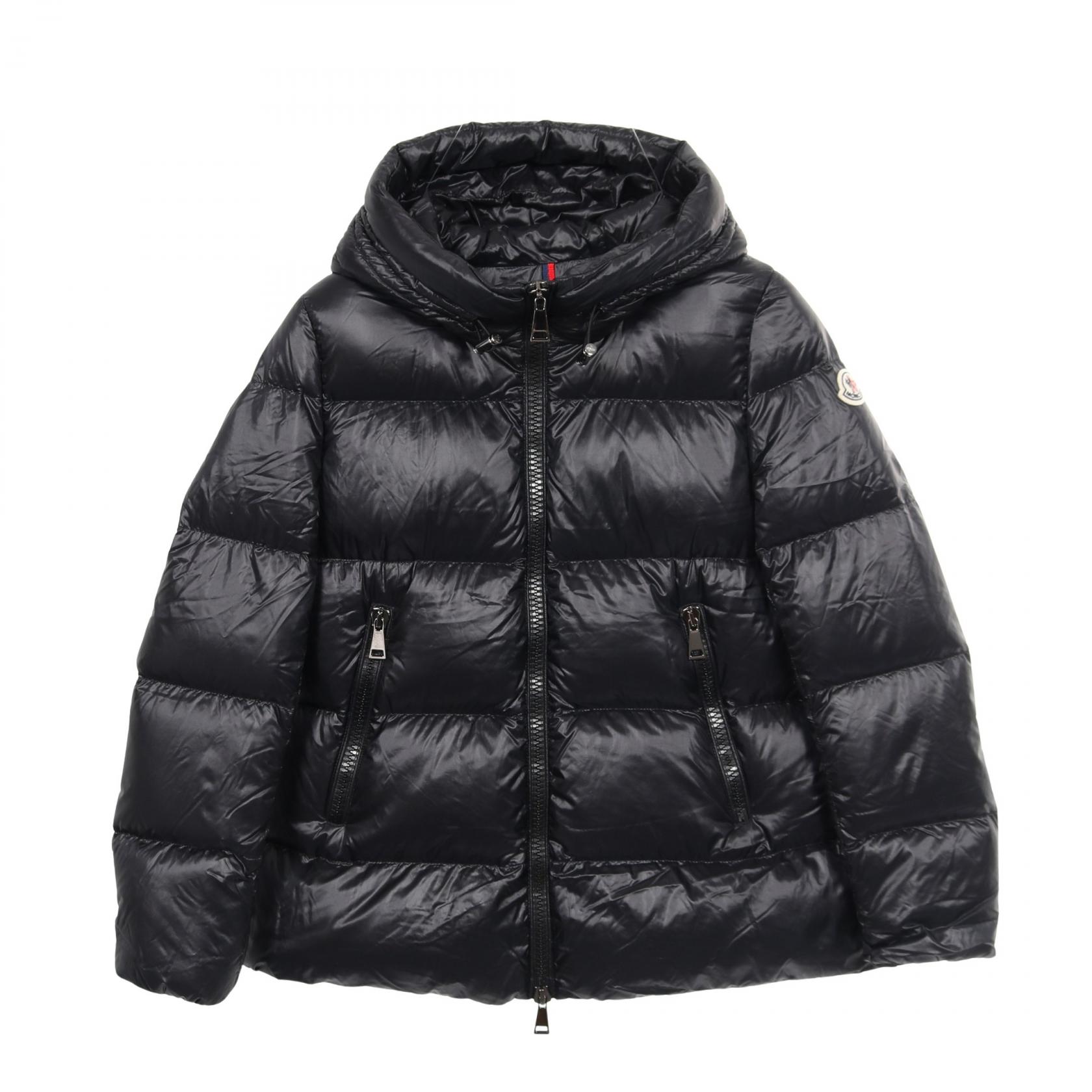 モンクレール MONCLER SERITTE ダウンジャケット 衣料品 アウター ナイロン ブラック系 【中古】
