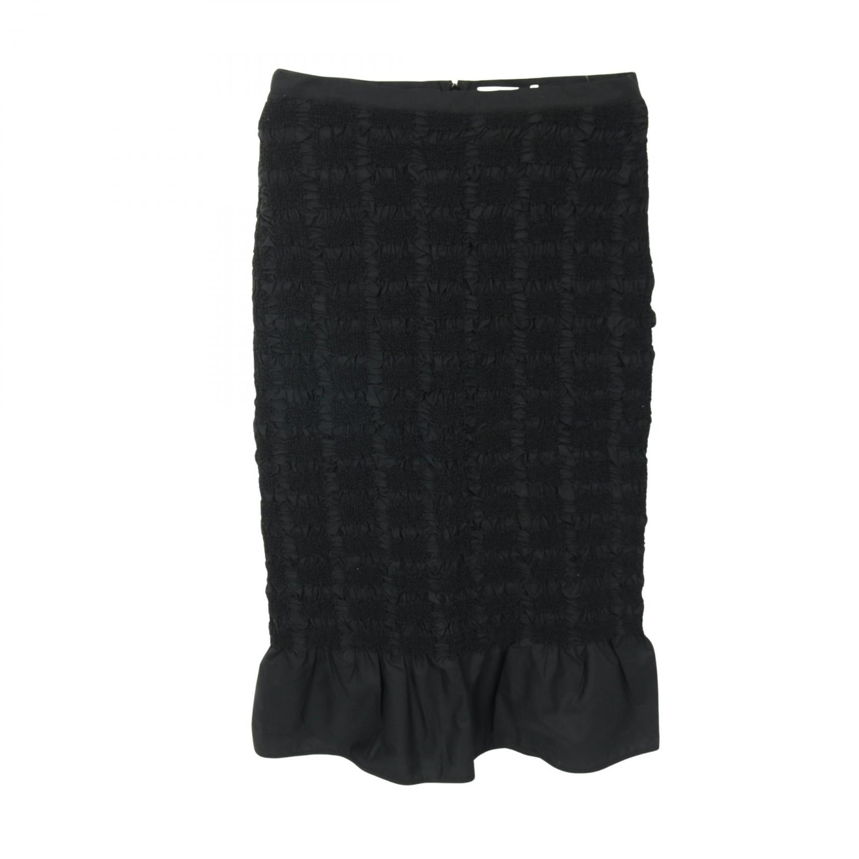セシリーバンセン Cecilie Bahnsen マーメイド スカート 衣料品 ボトムス コットン ブラック系 【中古】 28,600円