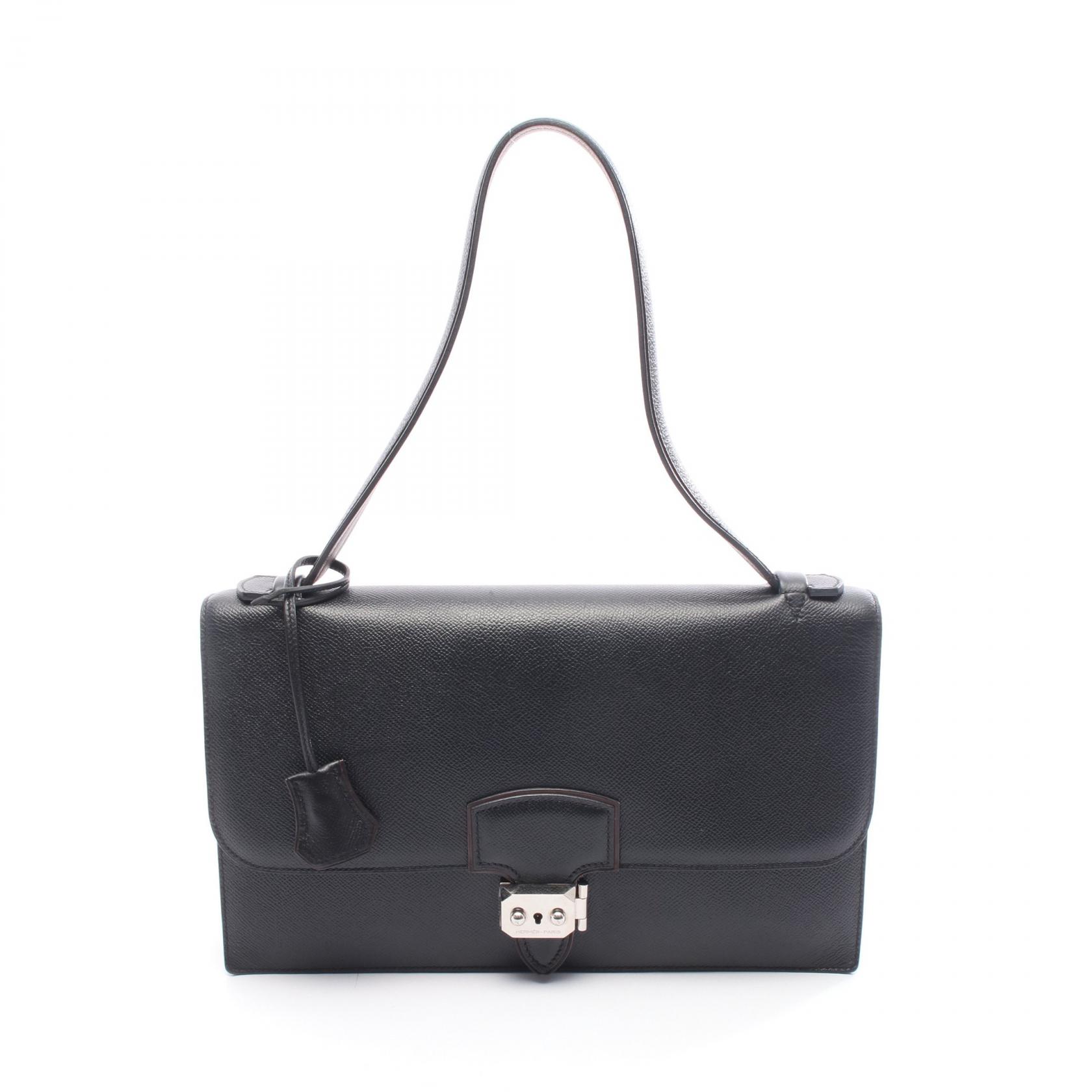 エルメス HERMES イリコエラン32 ショルダーバッグ バッグ レザー ヴォーエプソン ヴォーエプソン ブラック系 【中古】｜RECLO（リクロ）店 247,500円