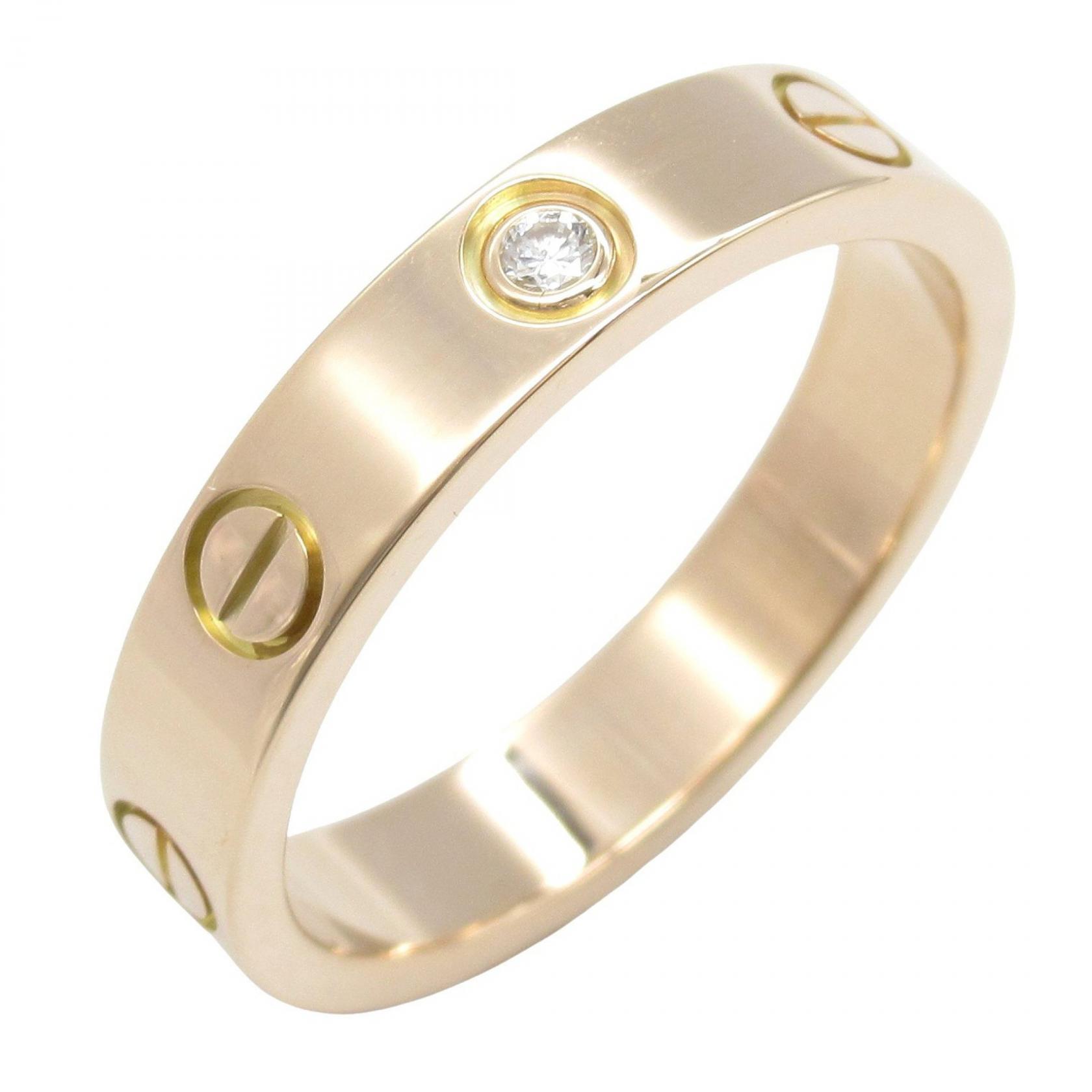 楽天市場】Cartier カルティエ ミニラブリング K18PG 750 サイズ49 約9