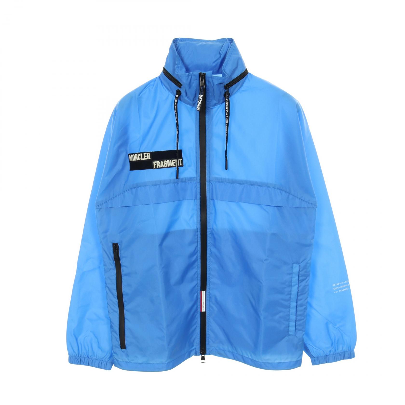 セレクション SELECTION GENIUS 7 FRAGMENT HIROSHI FUJIWARA MOR ナイロンジャケット 衣料品 アウター ナイロン ブルー系 【中古】
