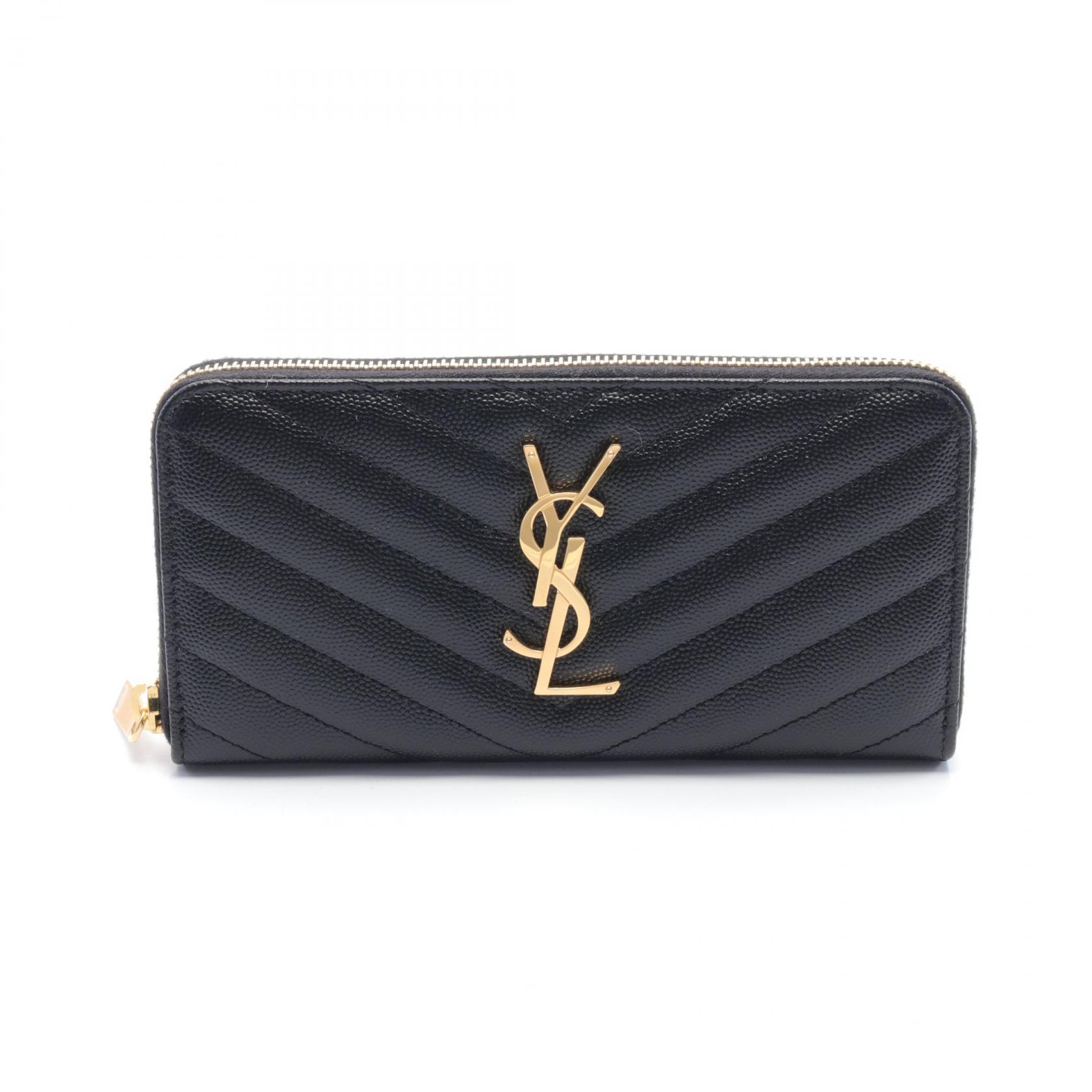 サンローランパリ SAINT LAURENT PARIS モノグラム サンローラン ラウンド長財布 財布 レザー レディース ブラック系 358094BOW011000 【新品】 楽天市場】サンローラン SAINT LAURENT モノグラム サンローラン