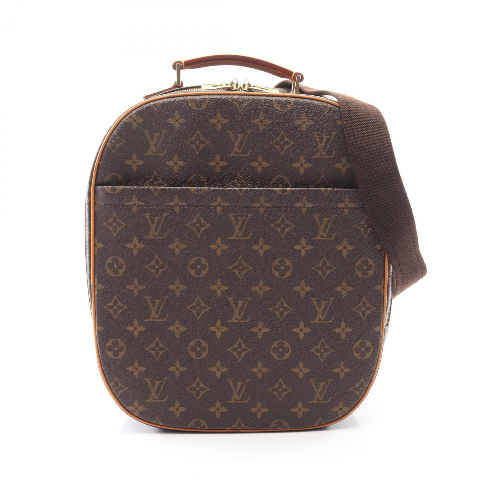 ルイ・ヴィトン LOUIS VUITTON パックオール サックアド ハンドバッグ バッグ PVCコーティングキャンバス レザー モノグラム ブラウン系 M51132 【中古】