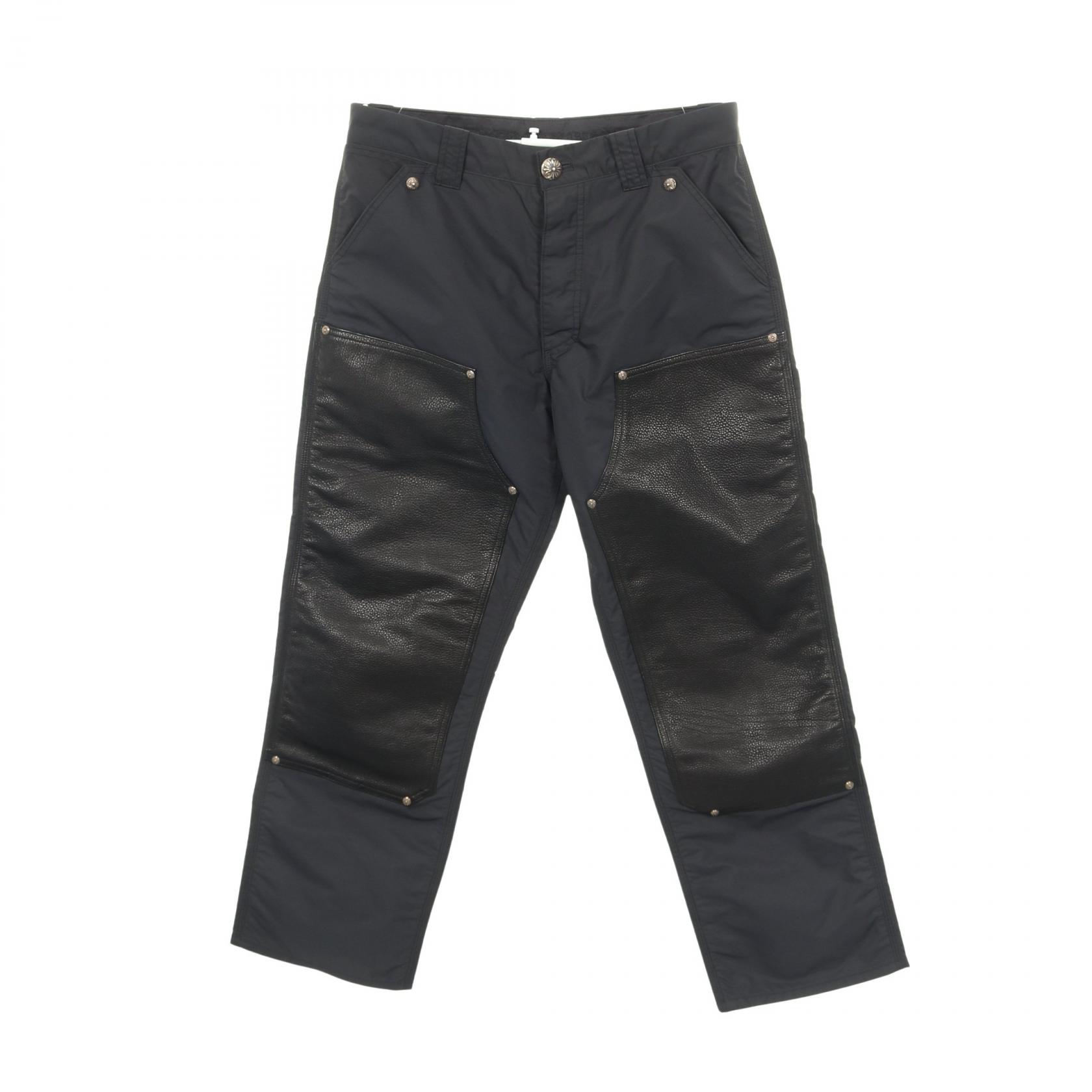 楽天市場】CHROME HEARTS HARD LABOR LEATHER PANTS クロムハーツ HARD