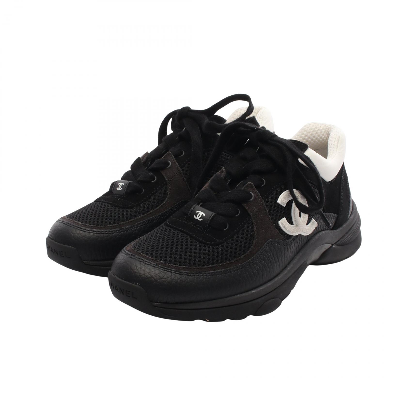 楽天市場】【靴】CHANEL シャネル シアリング ハイトップ スニーカー