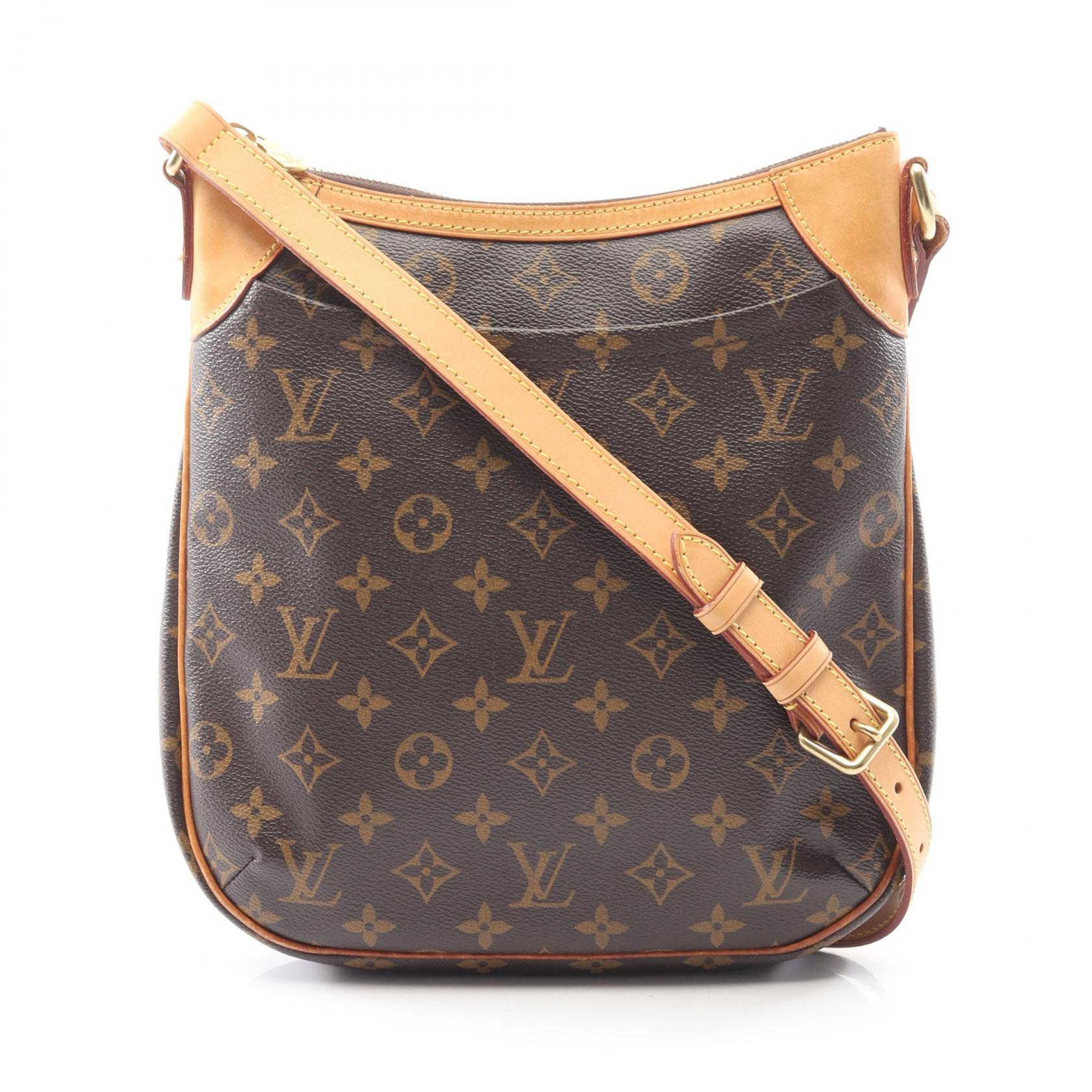 ルイ・ヴィトン LOUIS VUITTON オデオンPM ショルダーバッグ バッグ PVCコーティングキャンバス レザー モノグラム ブラウン系 M56390 【中古】｜RECLO（リクロ）店
