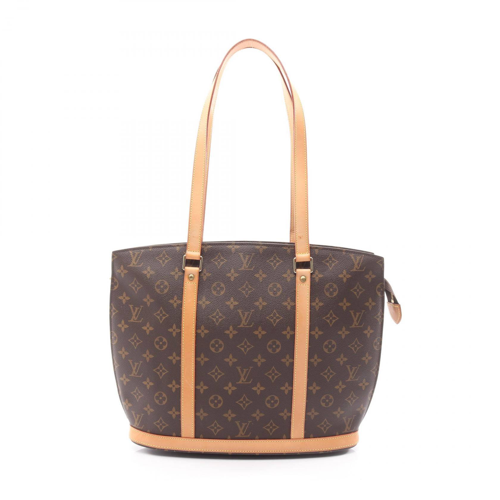 ルイ・ヴィトン LOUIS VUITTON バビロン ショルダーバッグ バッグ PVCコーティングキャンバス レザー モノグラム ブラウン系 M51102 【中古】