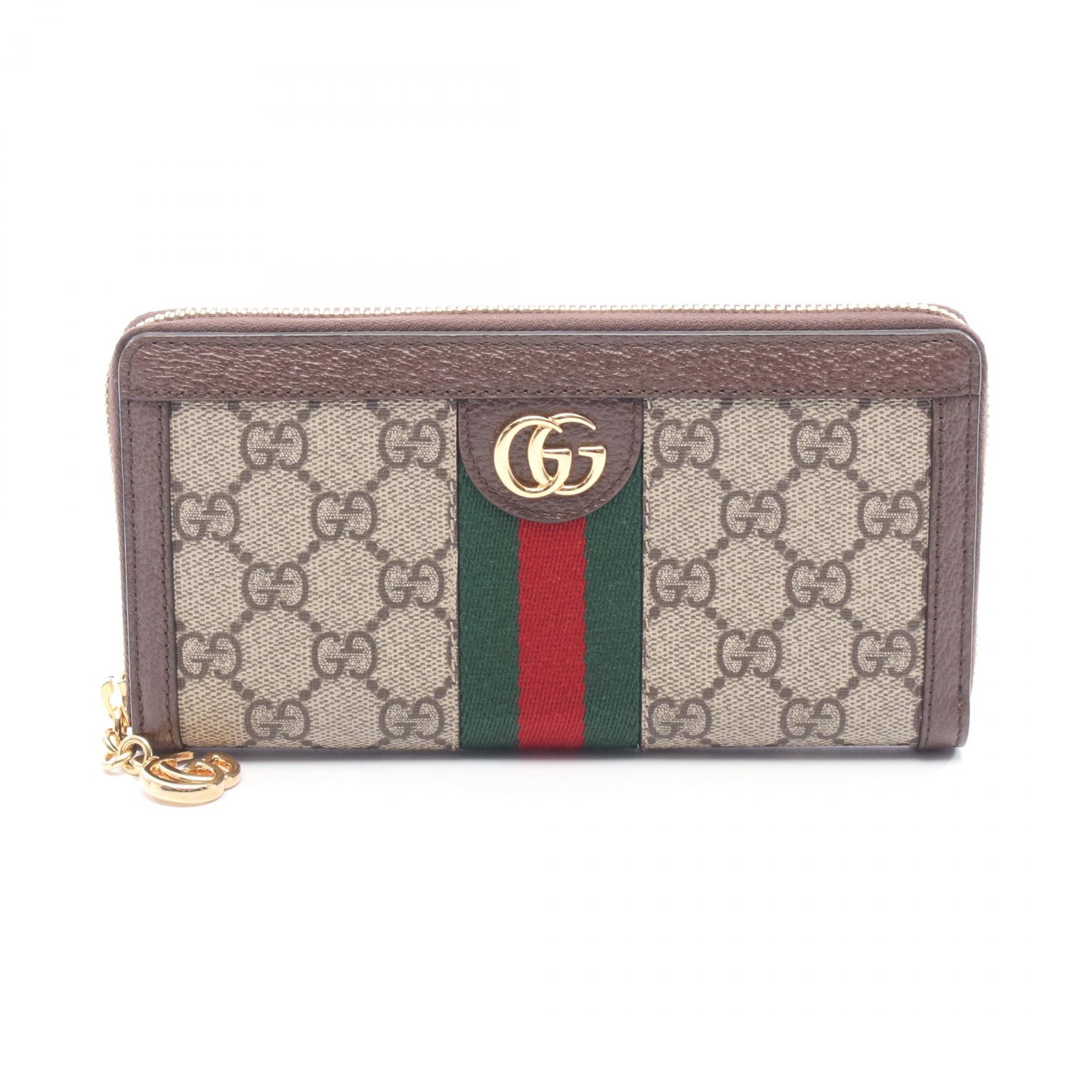 楽天市場】グッチ GUCCI 財布 二つ折り 長財布 GGスプリーム オフィ