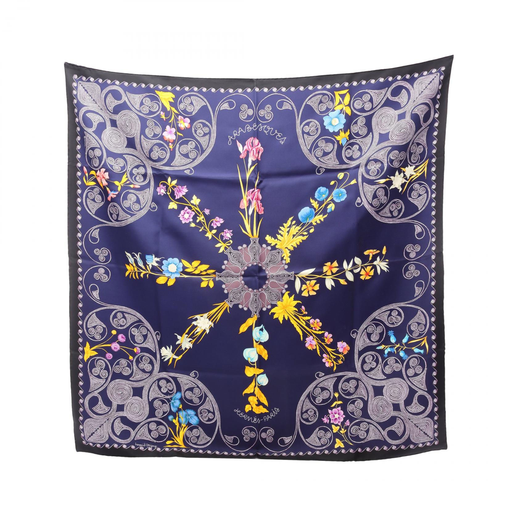 楽天市場】エルメス スカーフ HERMES スカーフ カレ90 シルクツイル