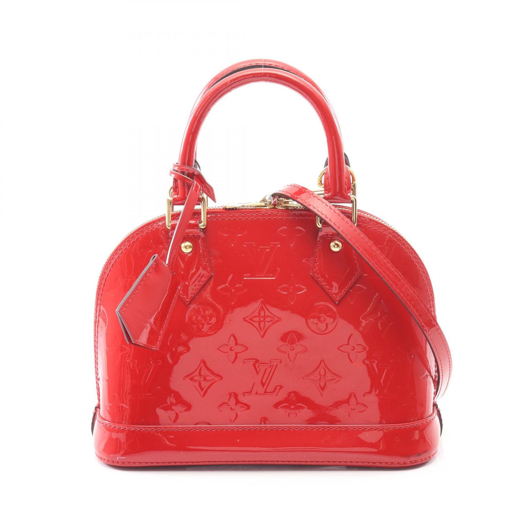 楽天市場】極美品 LOUIS VUITTON ルイヴィトン ヴェルニ アルマPM