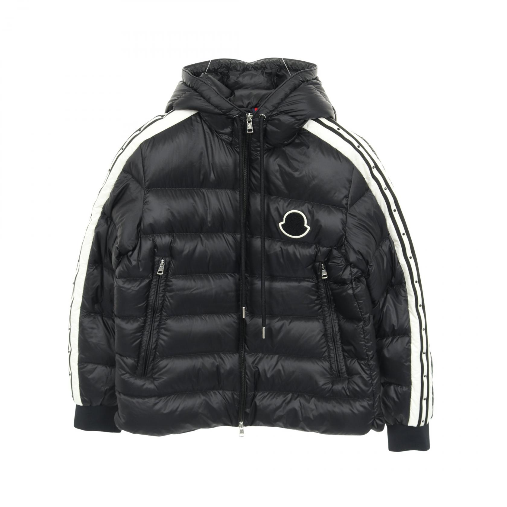 モンクレール MONCLER STELLAIRE ダウンジャケット 衣料品 アウター ナイロン ブラック系 【中古】 104,500円