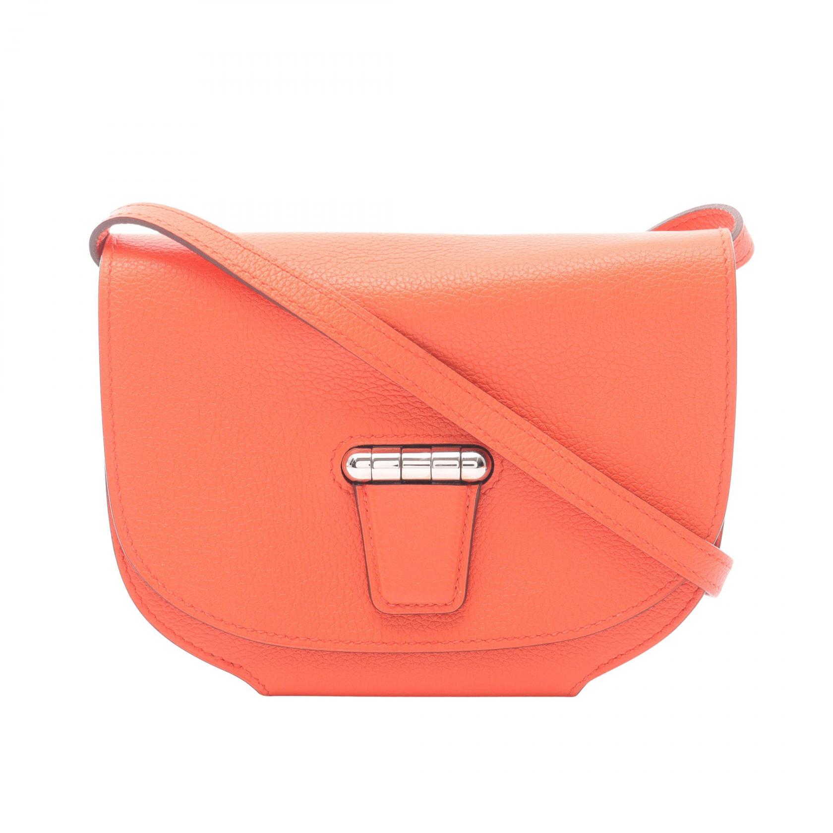 エルメス HERMES ミニ コンヴォワイユール ショルダーバッグ バッグ レザー エバーカラー エバーカラー ピンク系 【中古】