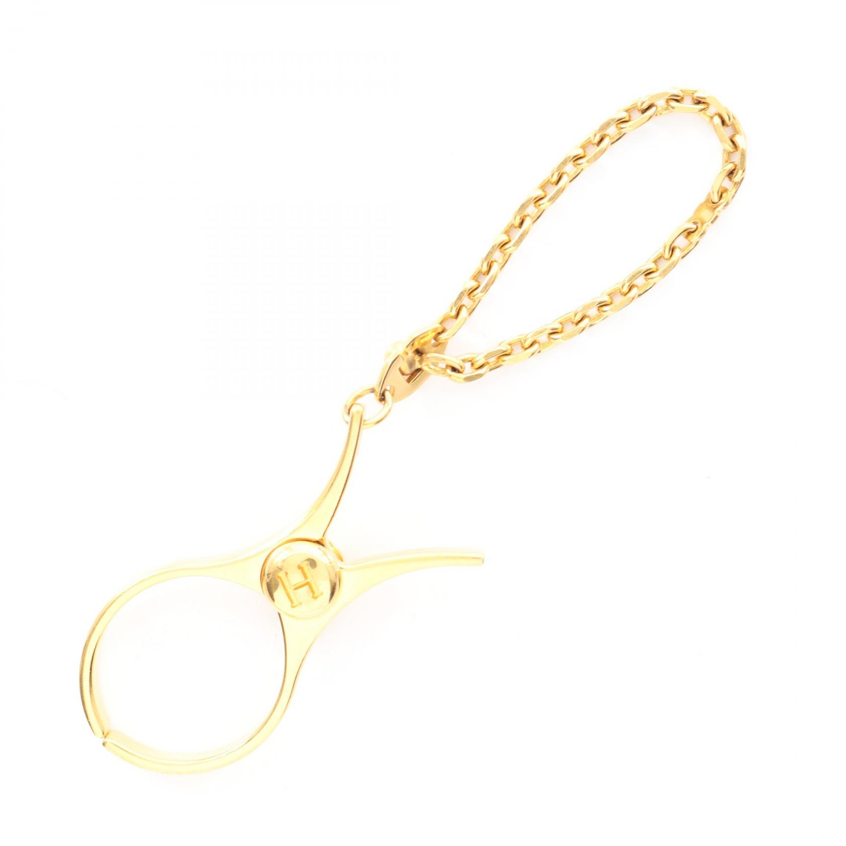 エルメス HERMES フィルー チャーム アクセサリー GP ゴールド系 【中古】