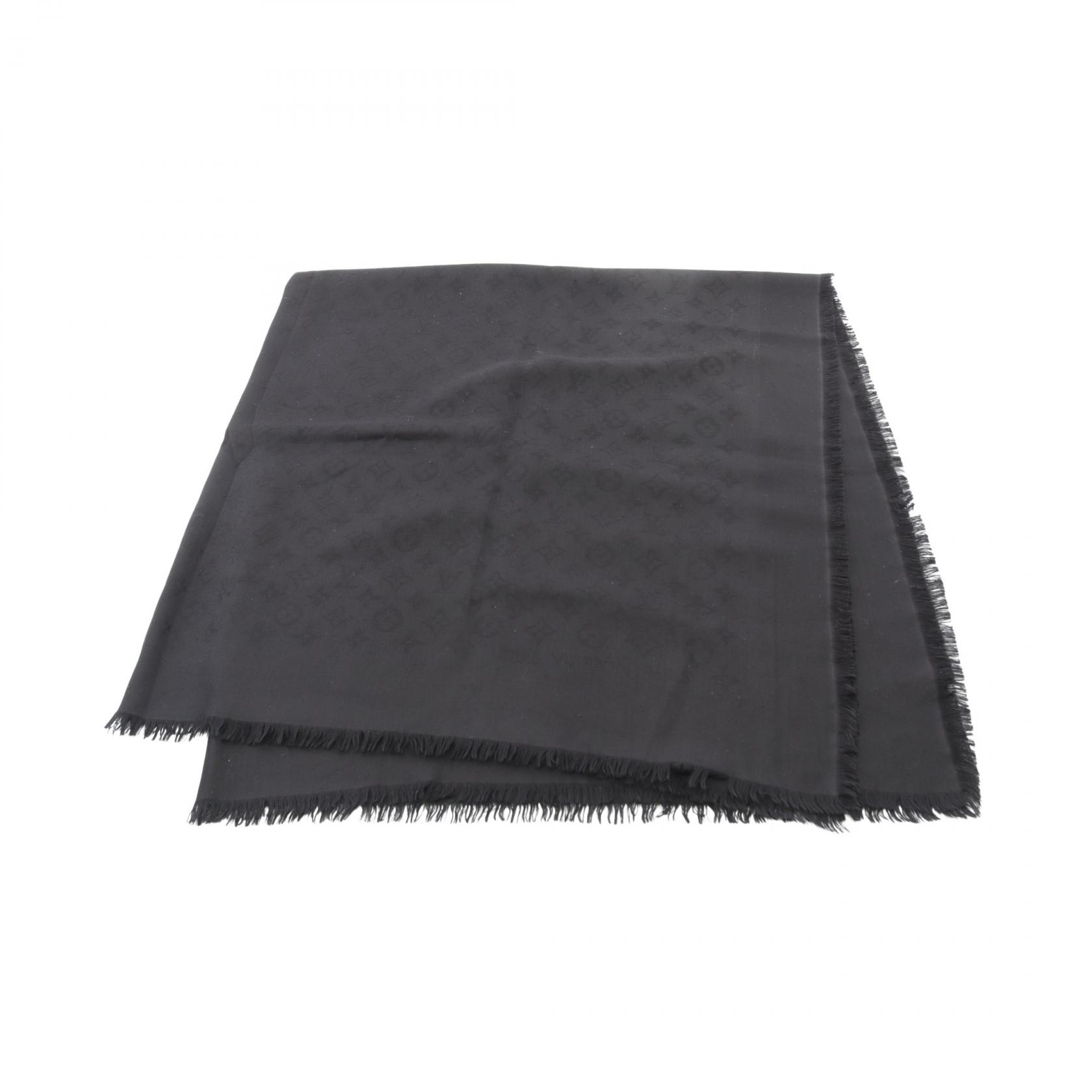 楽天市場】LOUIS VUITTON ショール・モノグラム M72046 シルク60