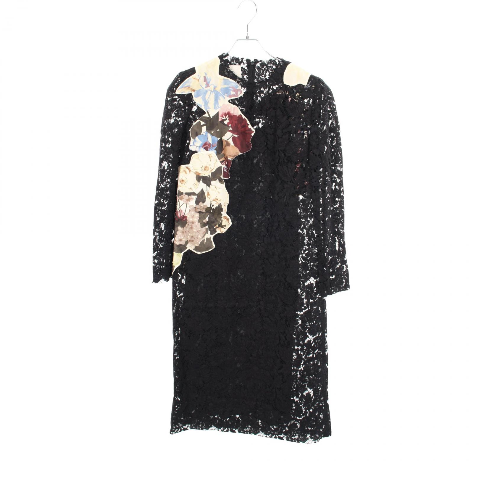 ヴァレンチノ Valentino ワンピース 衣料品 トップス コットン ブラック系 P49203433 【中古】