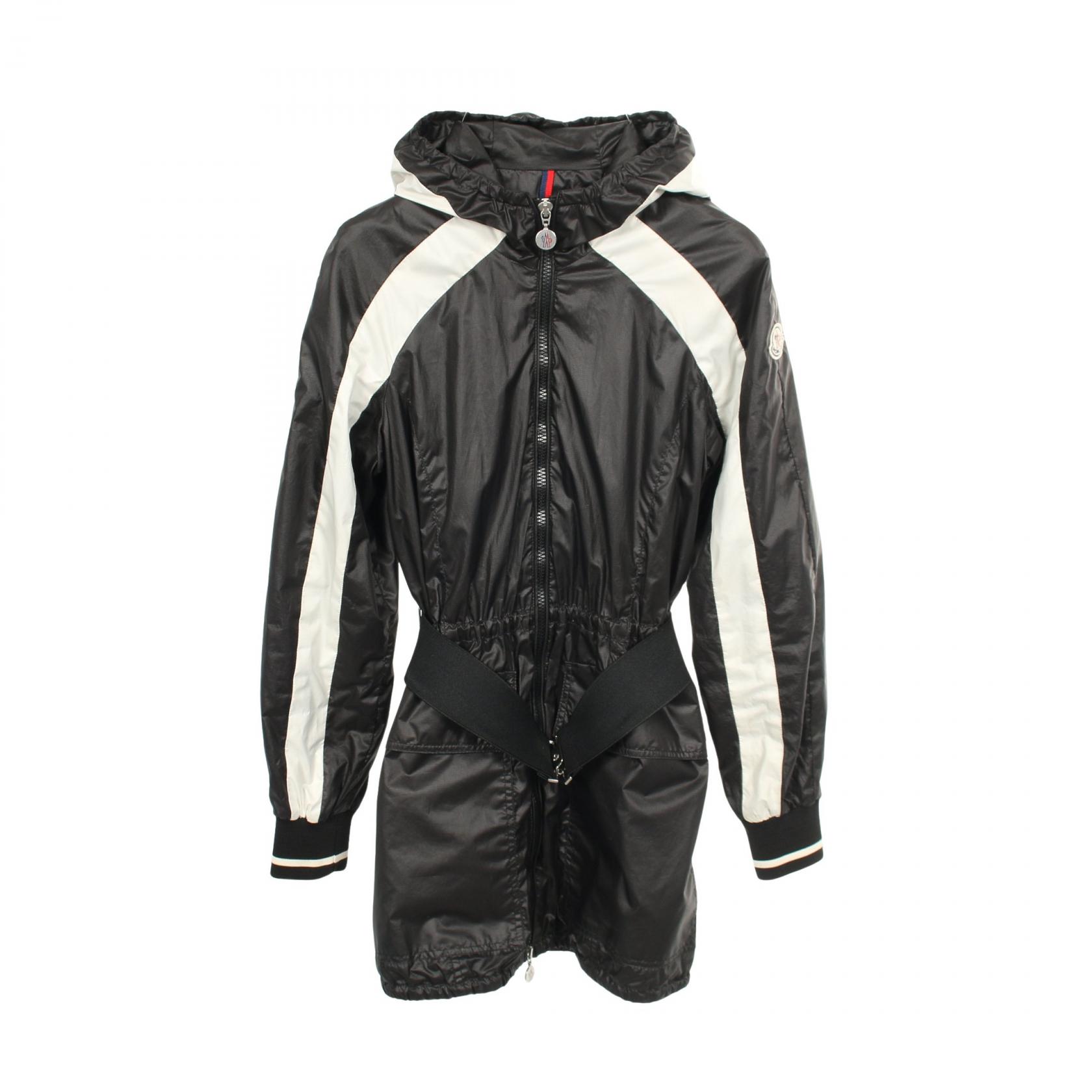 モンクレール MONCLER ナイロンジャケット 衣料品 アウター ポリエステル ブラック系 【中古】