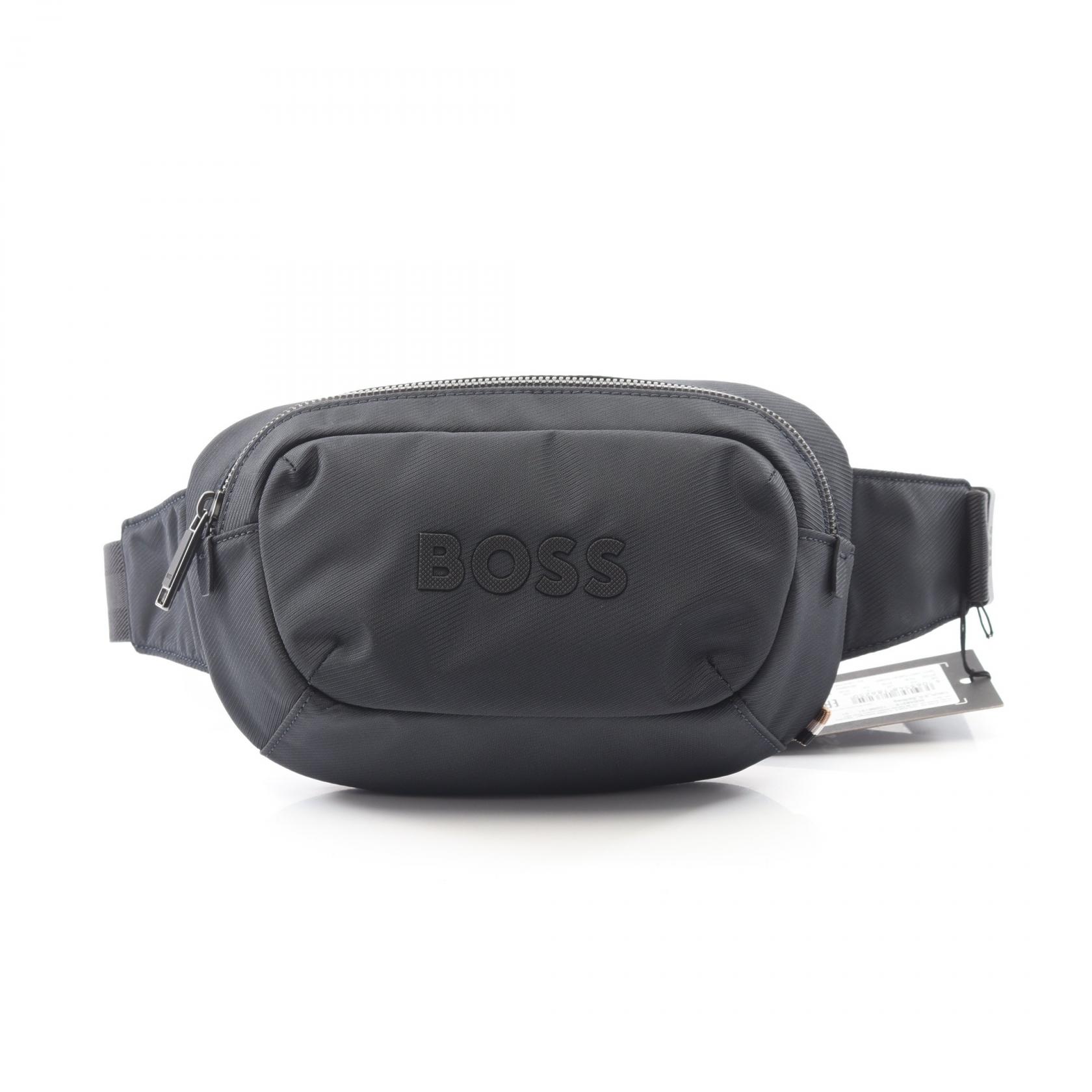 ヒューゴボス HUGO BOSS Catch_3.0 ウエストバッグ ボディバッグ バッグ ポリエステル ネイビー系 50548215406 【新品】