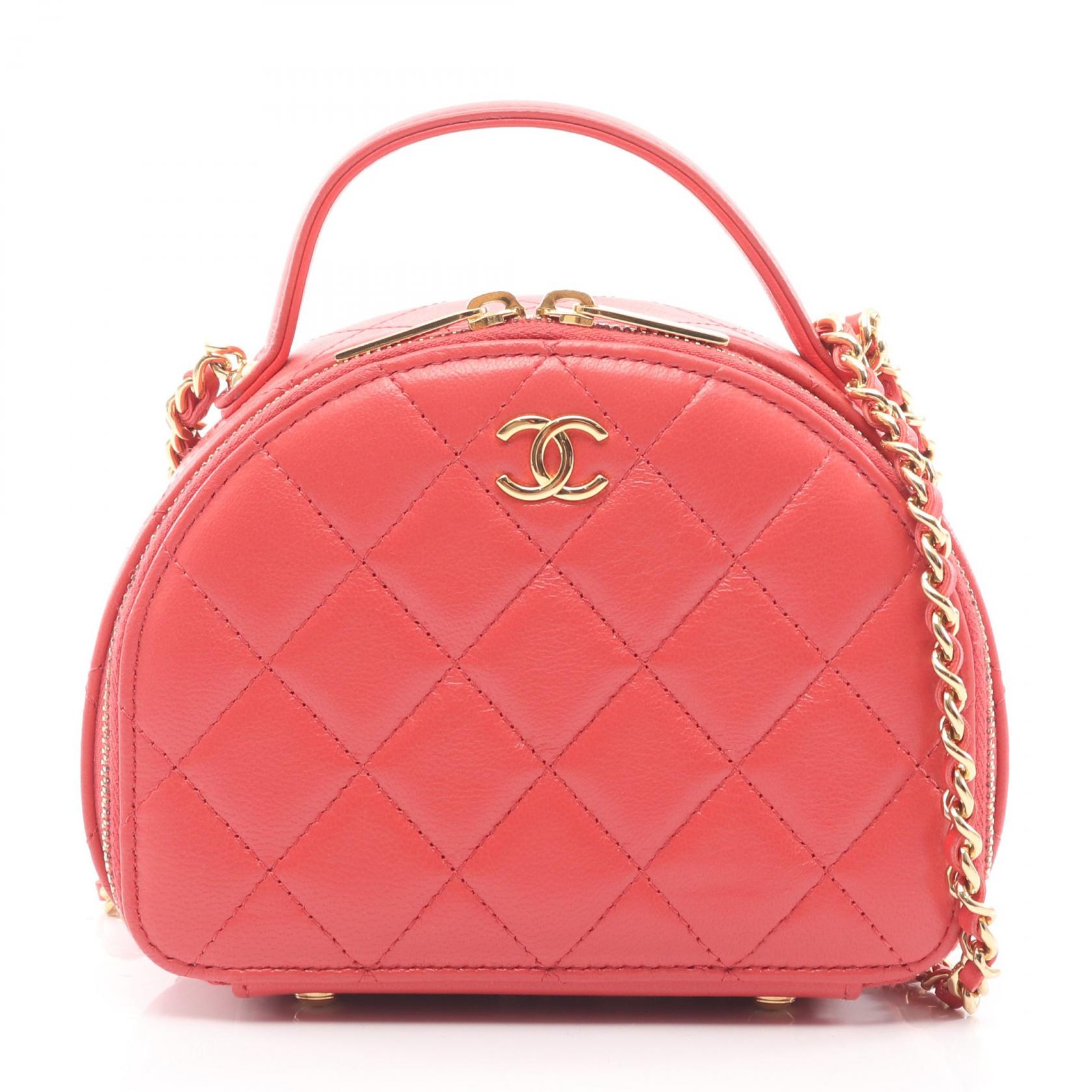 【15%OFFクーポン 7/19 20時～7/26 9:59】シャネル CHANEL マトラッセ ショルダーバッグ バッグ ラムスキン（羊革） ピンク系 AP3088 【中古】｜RECLO（リクロ）店
