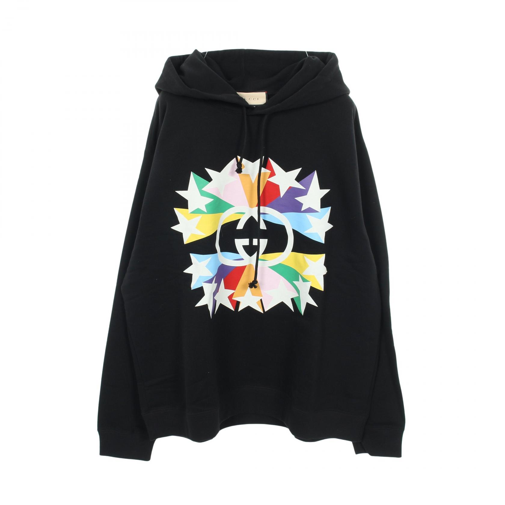 楽天市場】【名東】【GUCCI】グッチ ハーフジップ スウェットパーカー