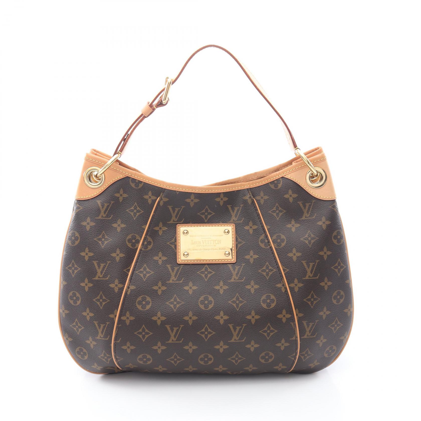 ルイ・ヴィトン LOUIS VUITTON ガリエラPM ショルダーバッグ バッグ PVCコーティングキャンバス レザー モノグラム ブラウン系 M56382 【中古】