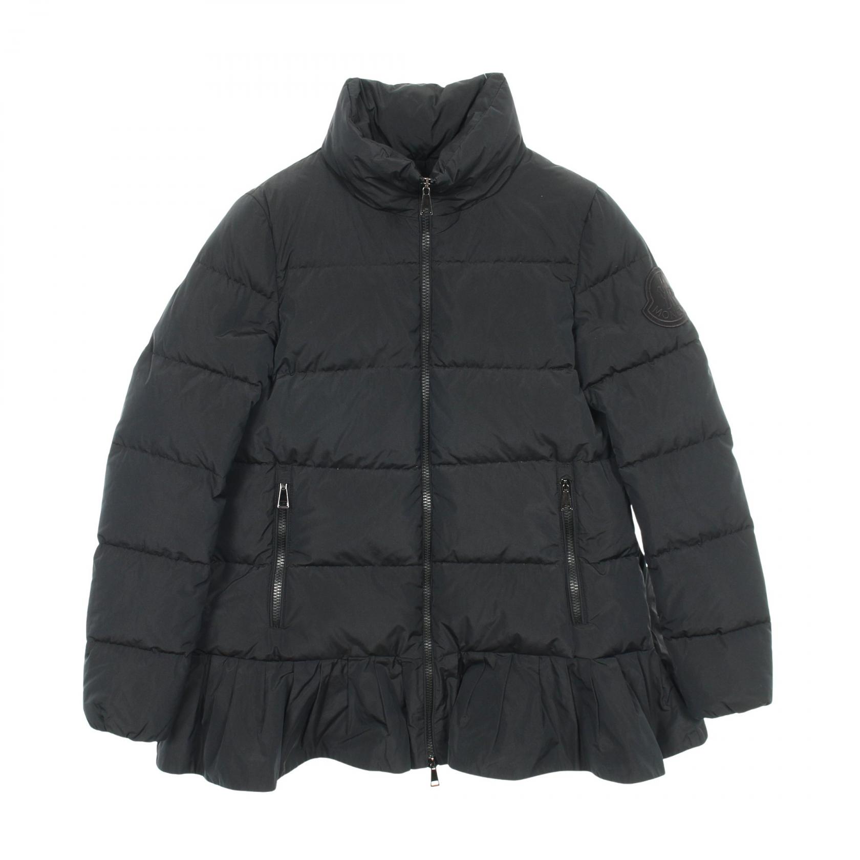 モンクレール MONCLER BRUNEC ダウンジャケット 衣料品 アウター ポリエステル ブラック系 【中古】