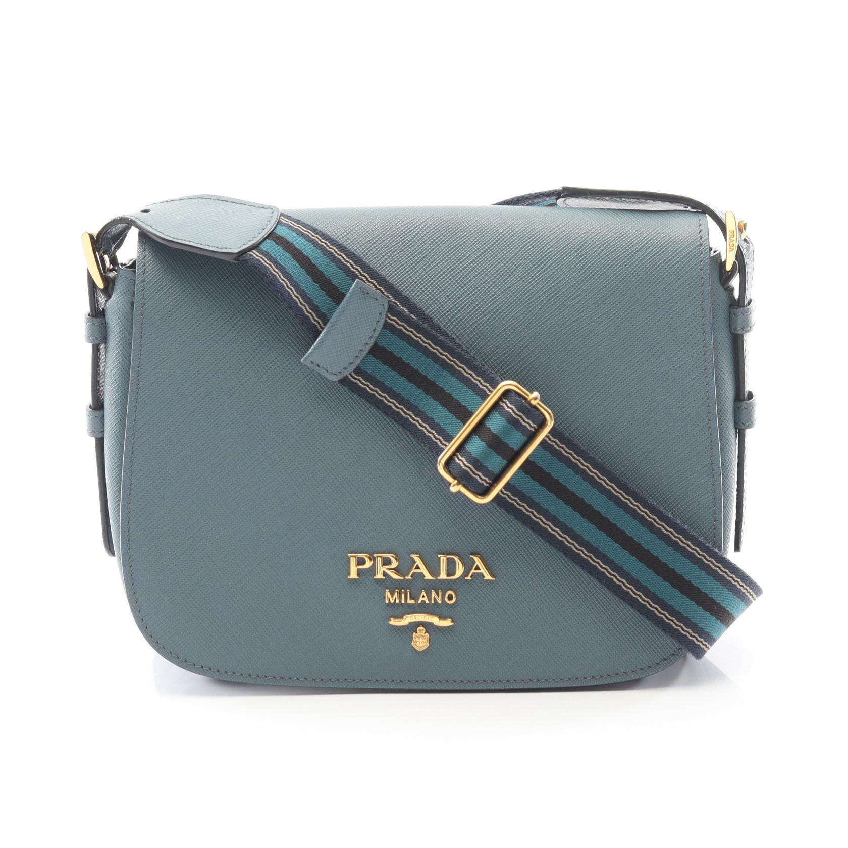 楽天市場】プラダ PRADA BR0828 ショルダーバッグ レザー CAFFE