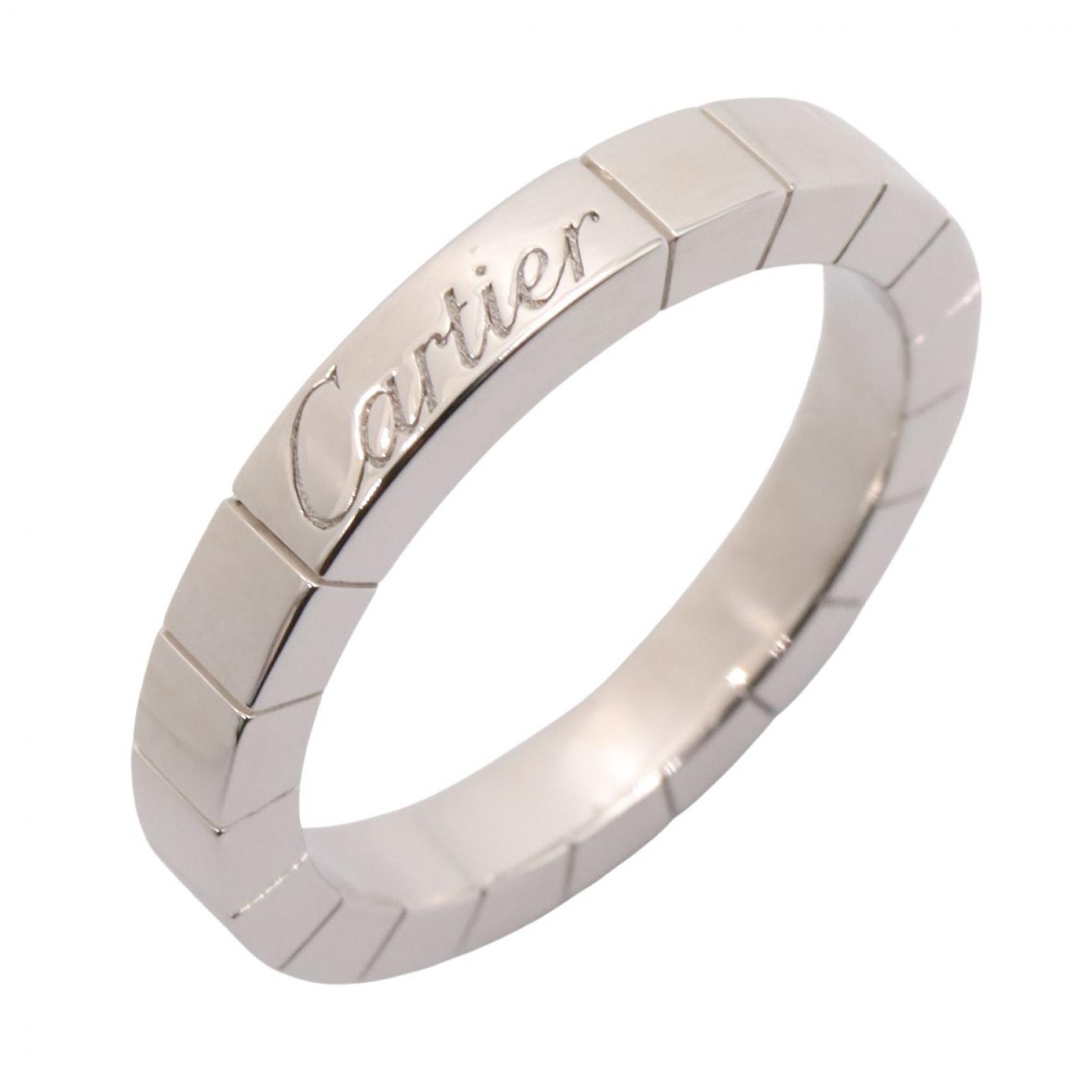 カルティエ CARTIER ラニエール リング リング・指輪 ジュエリー K18WG（ホワイトゴールド） シルバー系 【中古】
