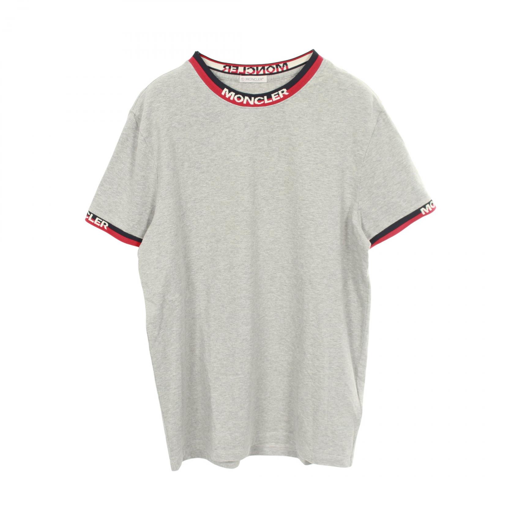 モンクレール MONCLER 半袖Tシャツ 衣料品 トップス コットン グレー系 / ネイビー系 / レッド系 【中古】｜RECLO（リクロ）店