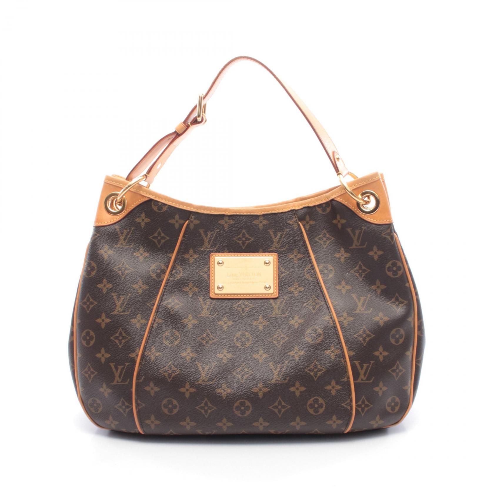 【15%OFFクーポン対象 4/4 20時-4/10 23:59】ルイ・ヴィトン LOUIS VUITTON ガリエラPM ショルダーバッグ バッグ PVCコーティングキャンバス レザー モノグラム ブラウン系 M56382 【中古】