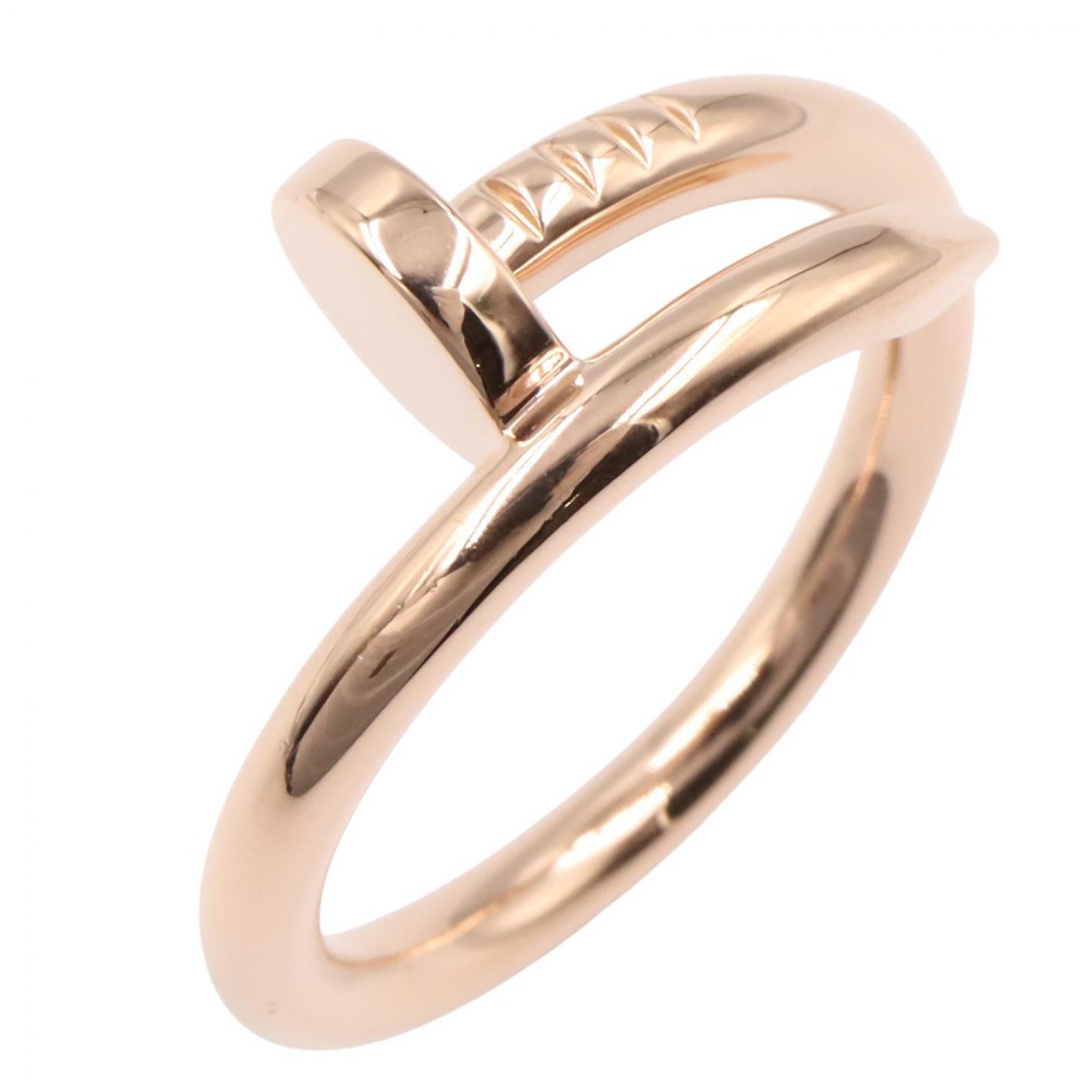 カルティエ CARTIER ジュストアンクルリング リング・指輪 ジュエリー K18PG（ピンクゴールド） ゴールド系 【中古】
