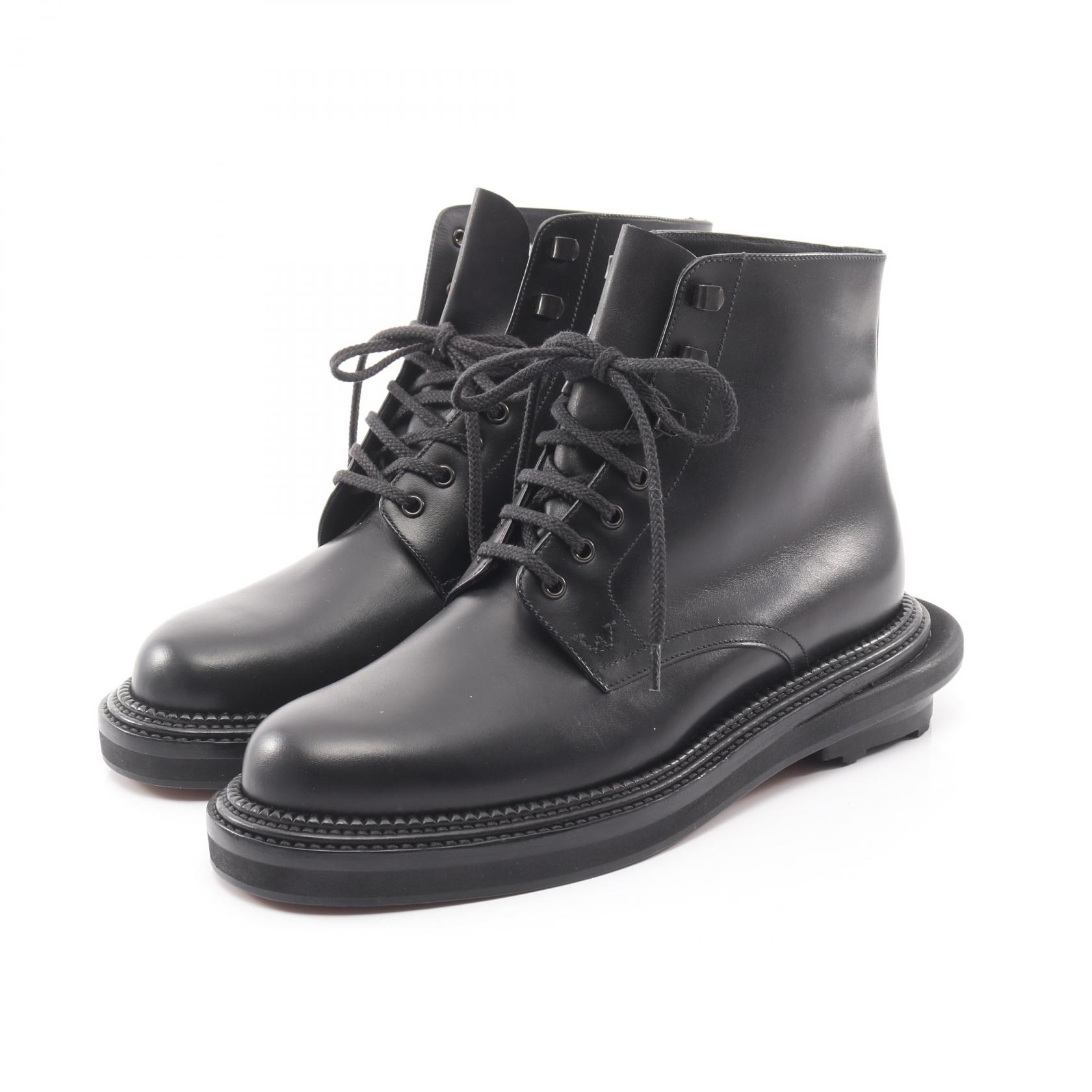 【10%OFFクーポン 7/21 10時～7/26 9:59】ジェイエムウエストン J.M. WESTON J.M. WESTON &times; sacai Worker Boots ブーツ 靴 レザー ブラック系 【中古】｜RECLO（リクロ）店
