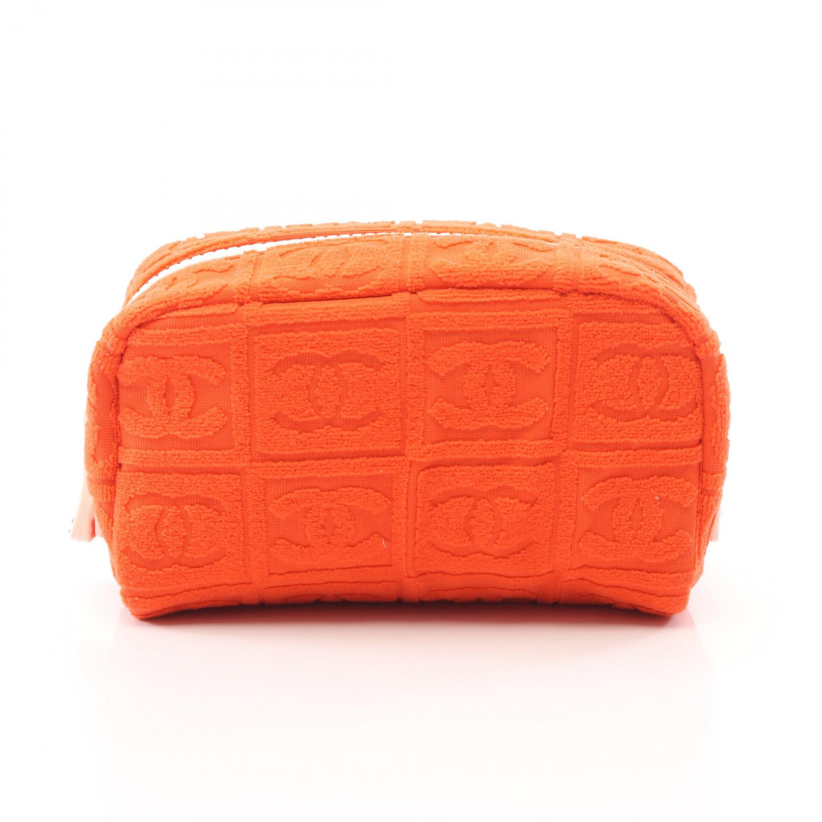 CHANEL オレンジ レザー ポーチ 楽天市場】《全品5%クーポン×P5倍》シャネル CHANEL ココマーク ポーチ